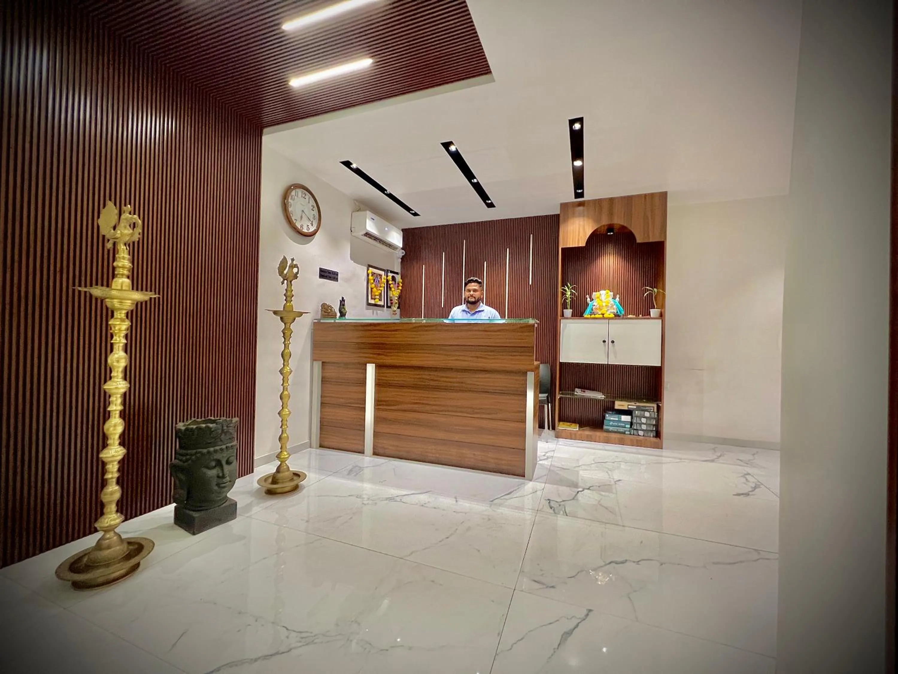 Lobby or reception in Hotel Rahul Regency, Aurangabad