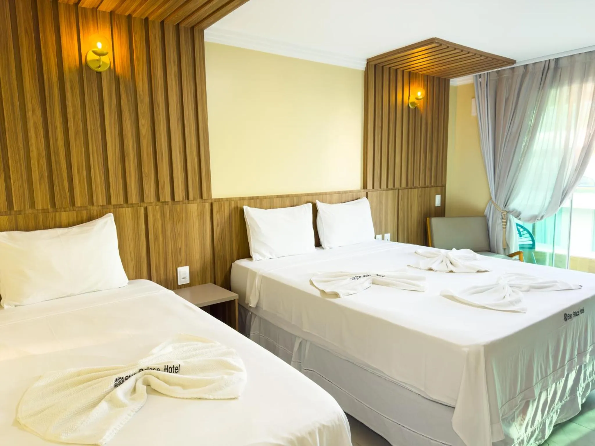 Bed in Star Palace Hotel Jeri