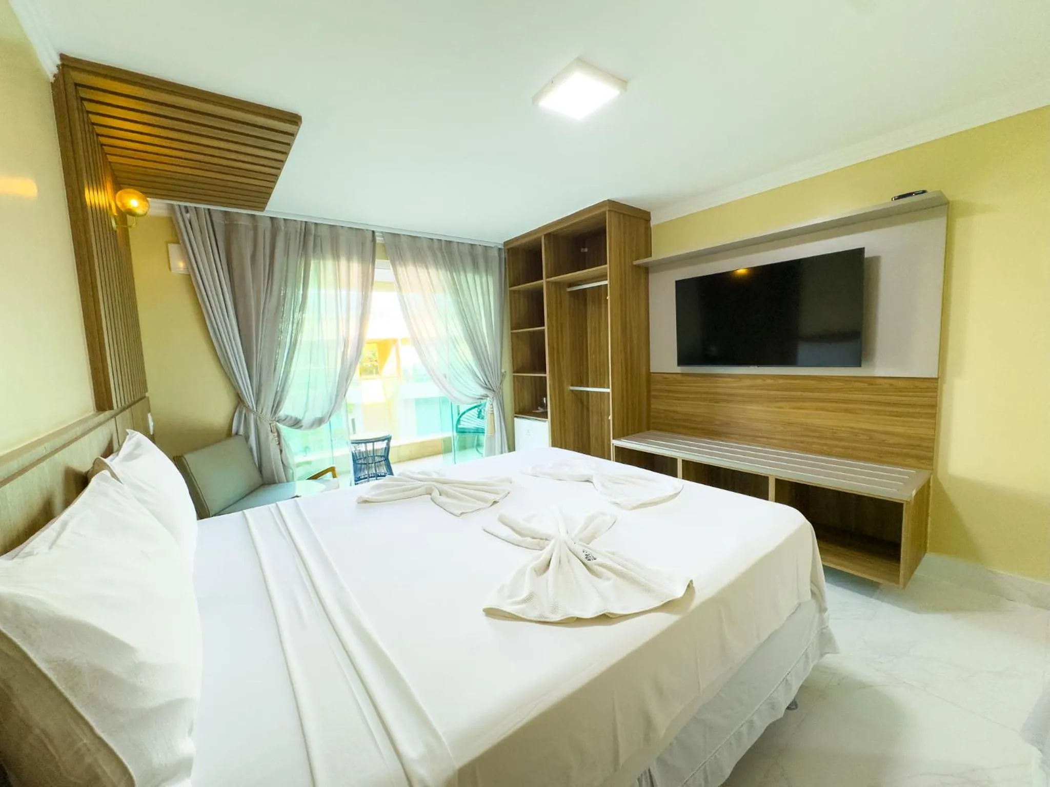 Bed in Star Palace Hotel Jeri