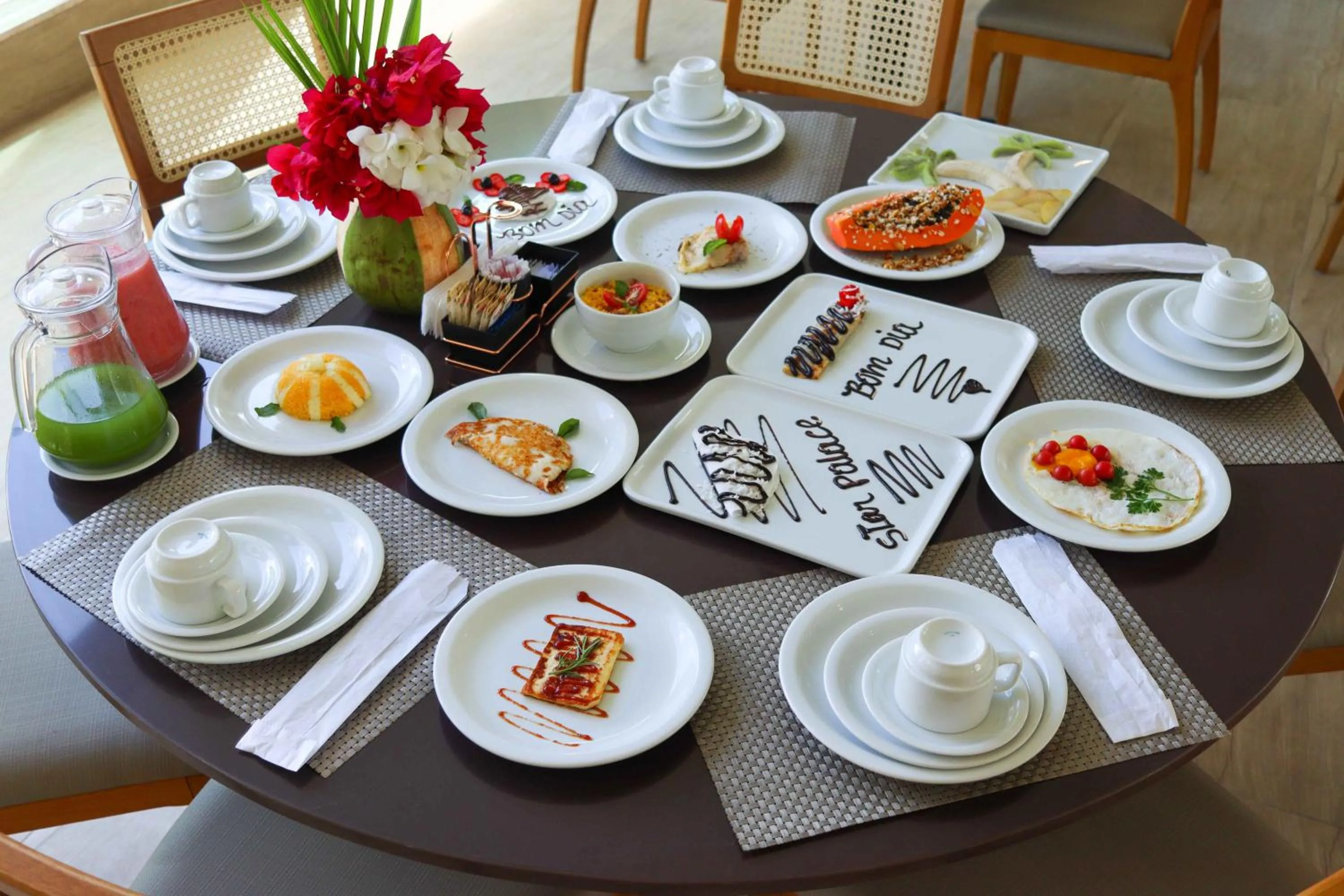 Continental breakfast in Star Palace Hotel Jeri