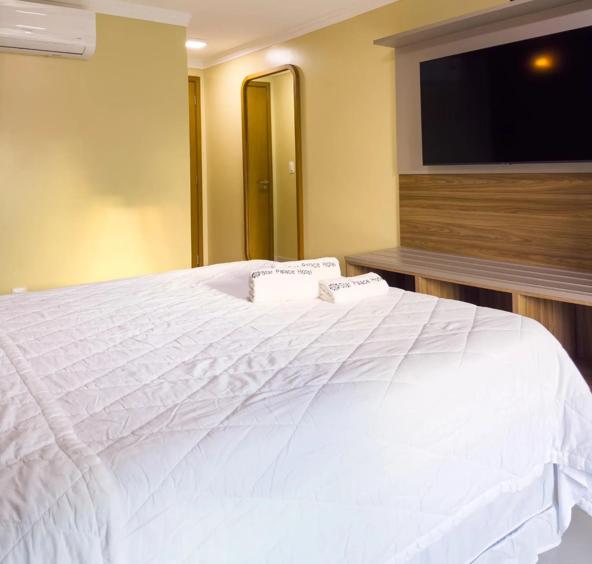 Bed in Star Palace Hotel Jeri