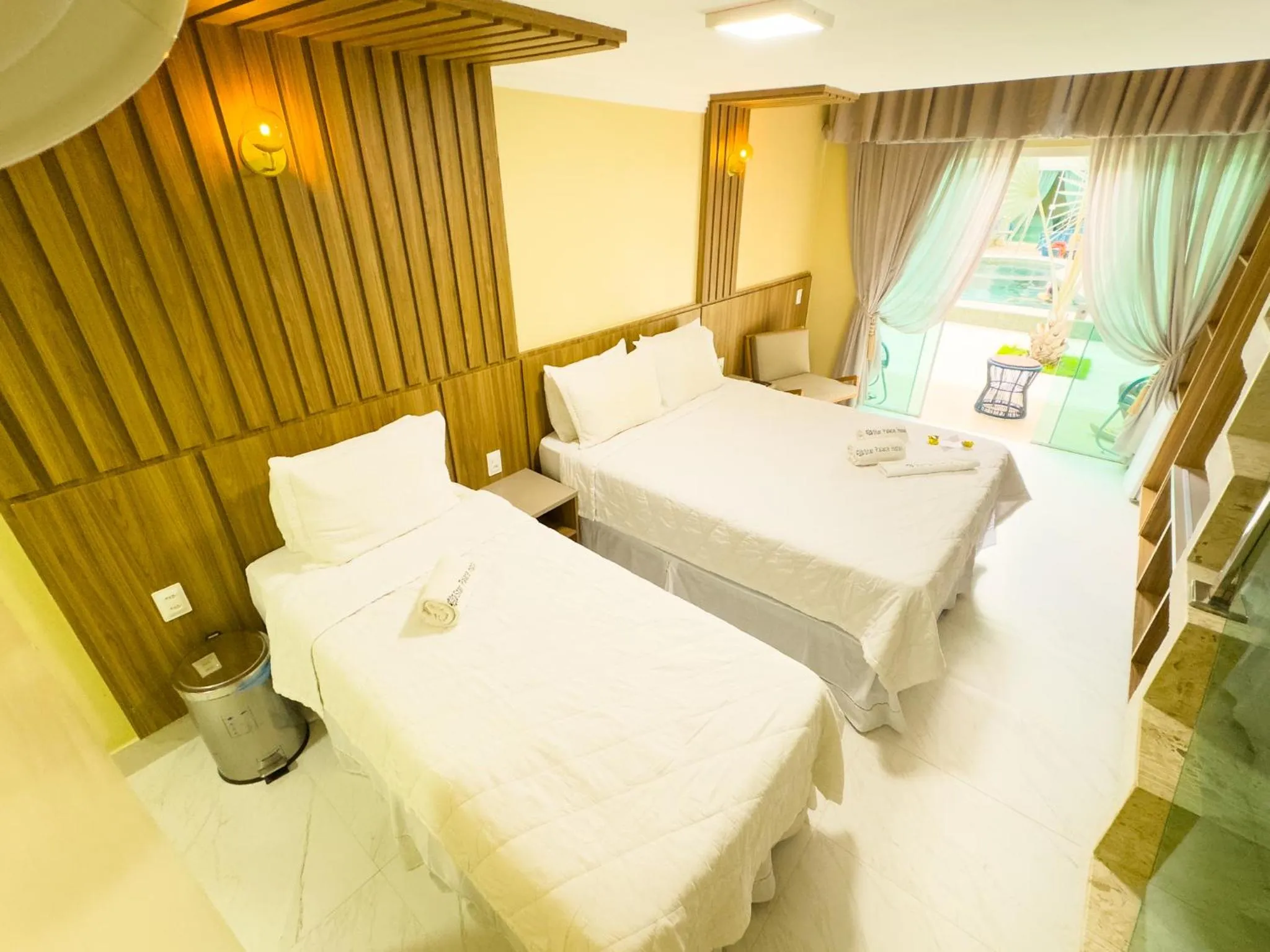 Bed in Star Palace Hotel Jeri