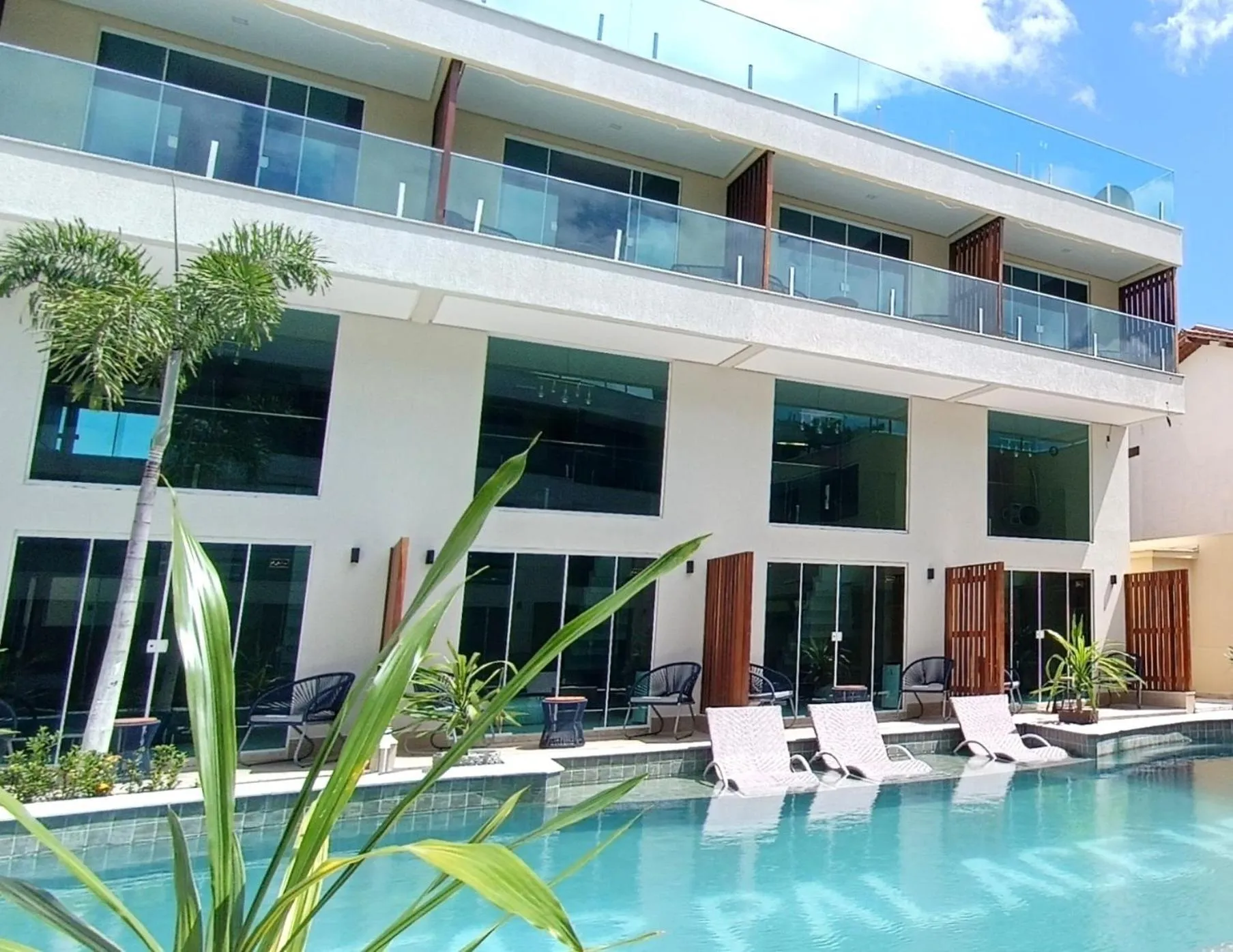 Patio in Star Palace Hotel Jeri