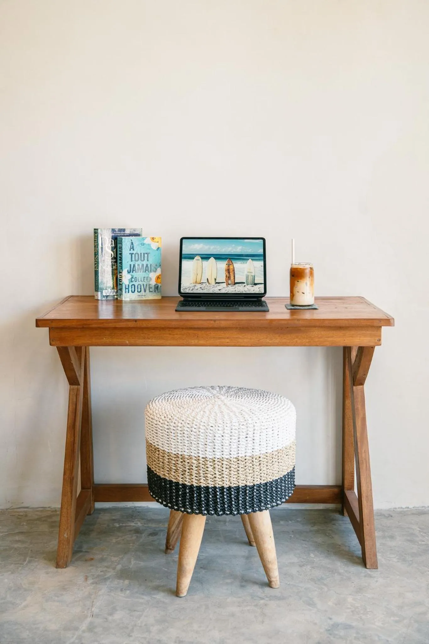 Seating area in Kala Surf Camp
