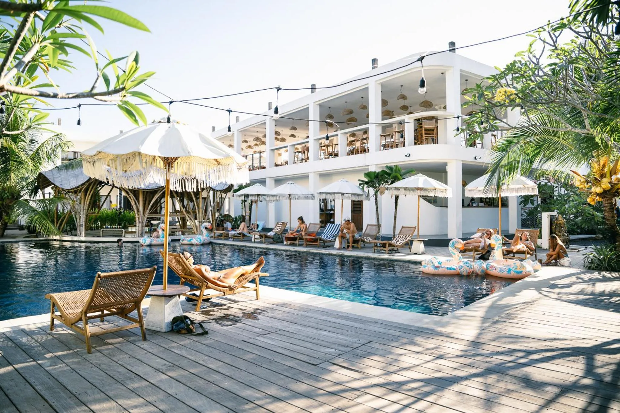 Property building in Kala Surf Camp