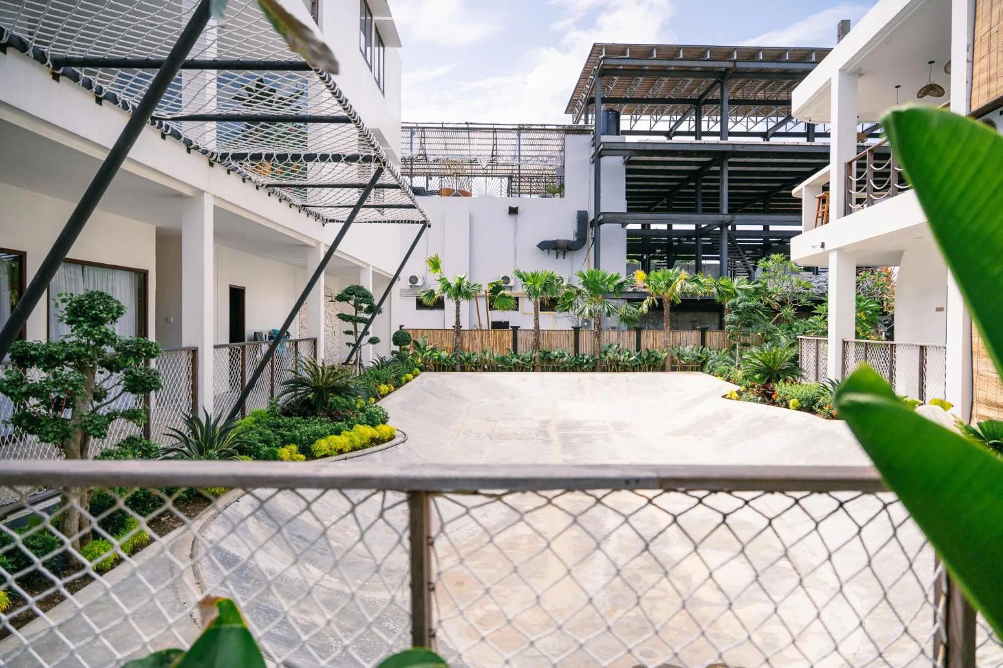 Property building in Kala Surf Camp