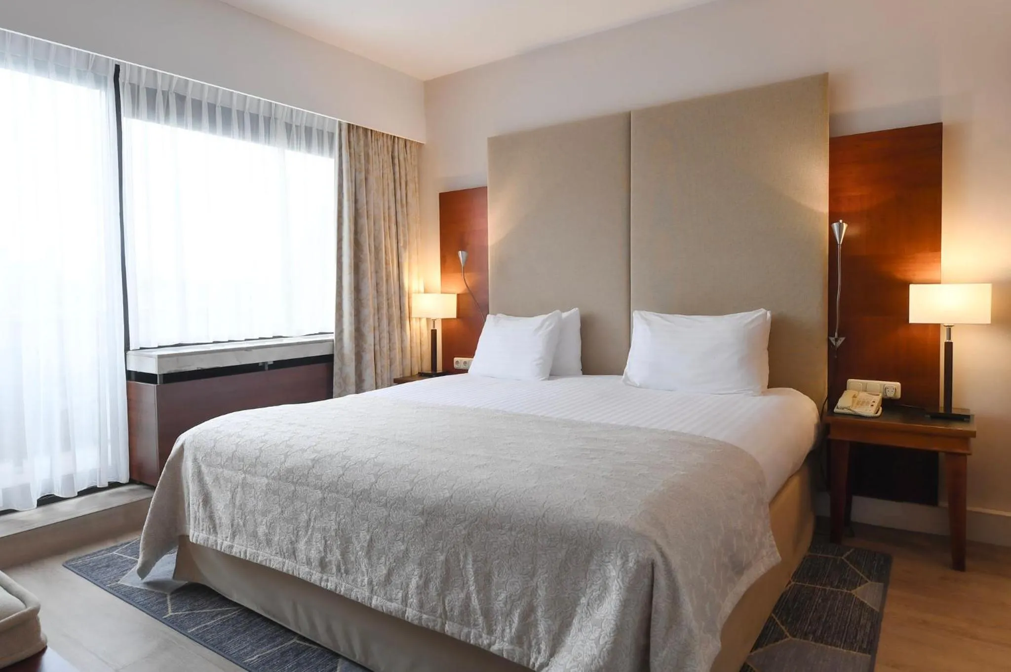 Bedroom, Bed in Crowne Plaza Maastricht by IHG