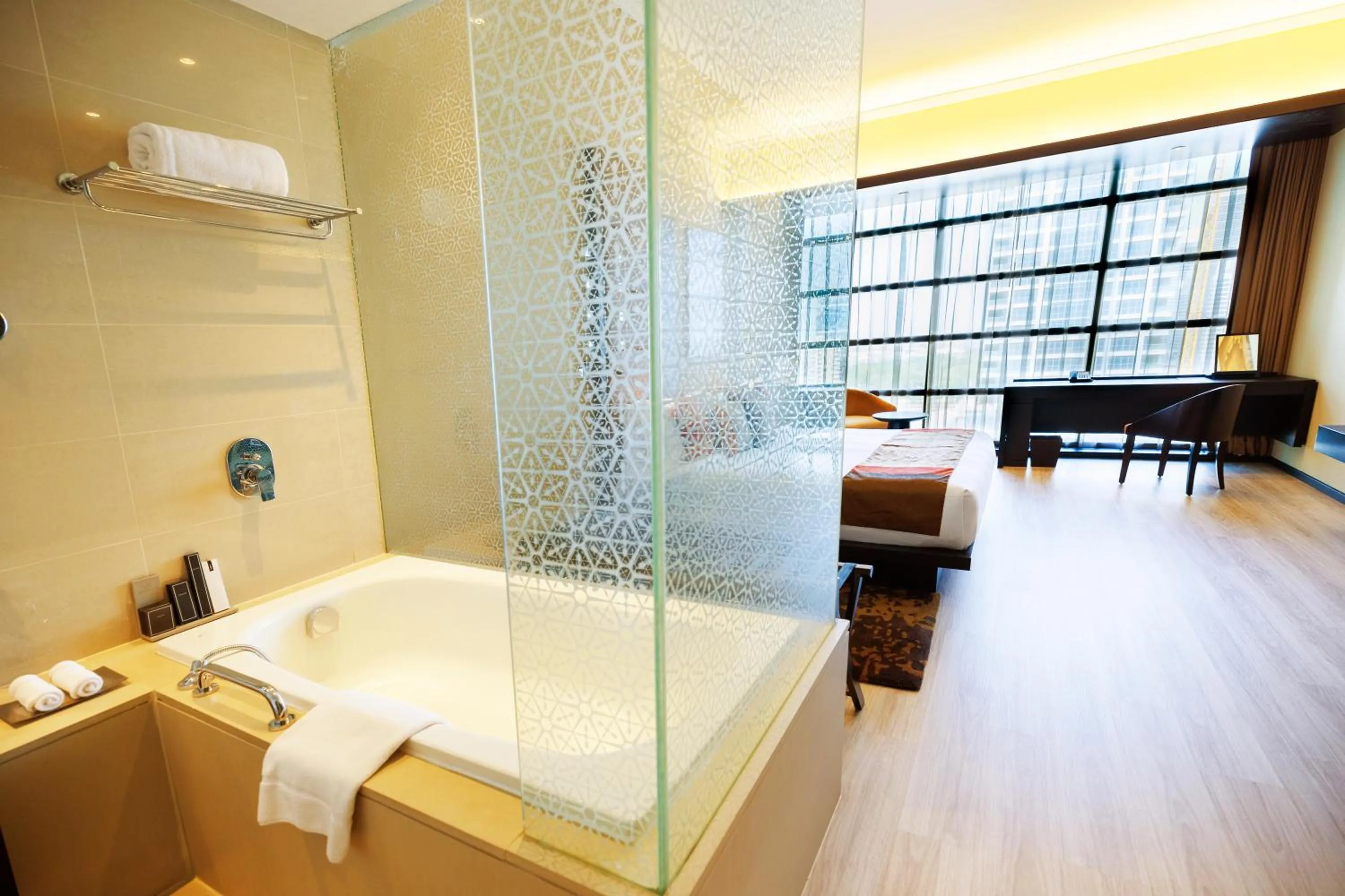 Bathroom in Southern Sun Abu Dhabi