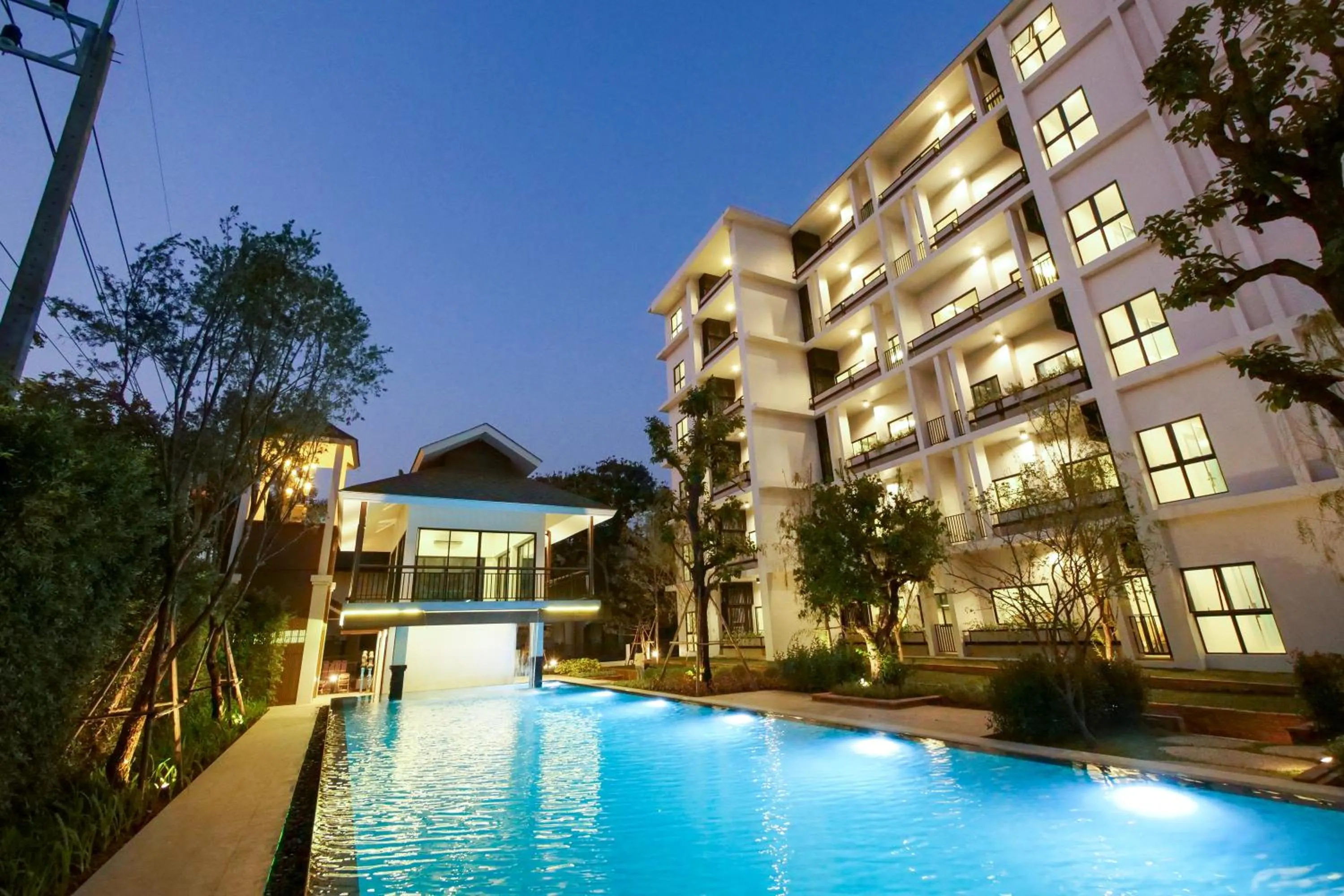 Swimming pool in THE NINE THASALA