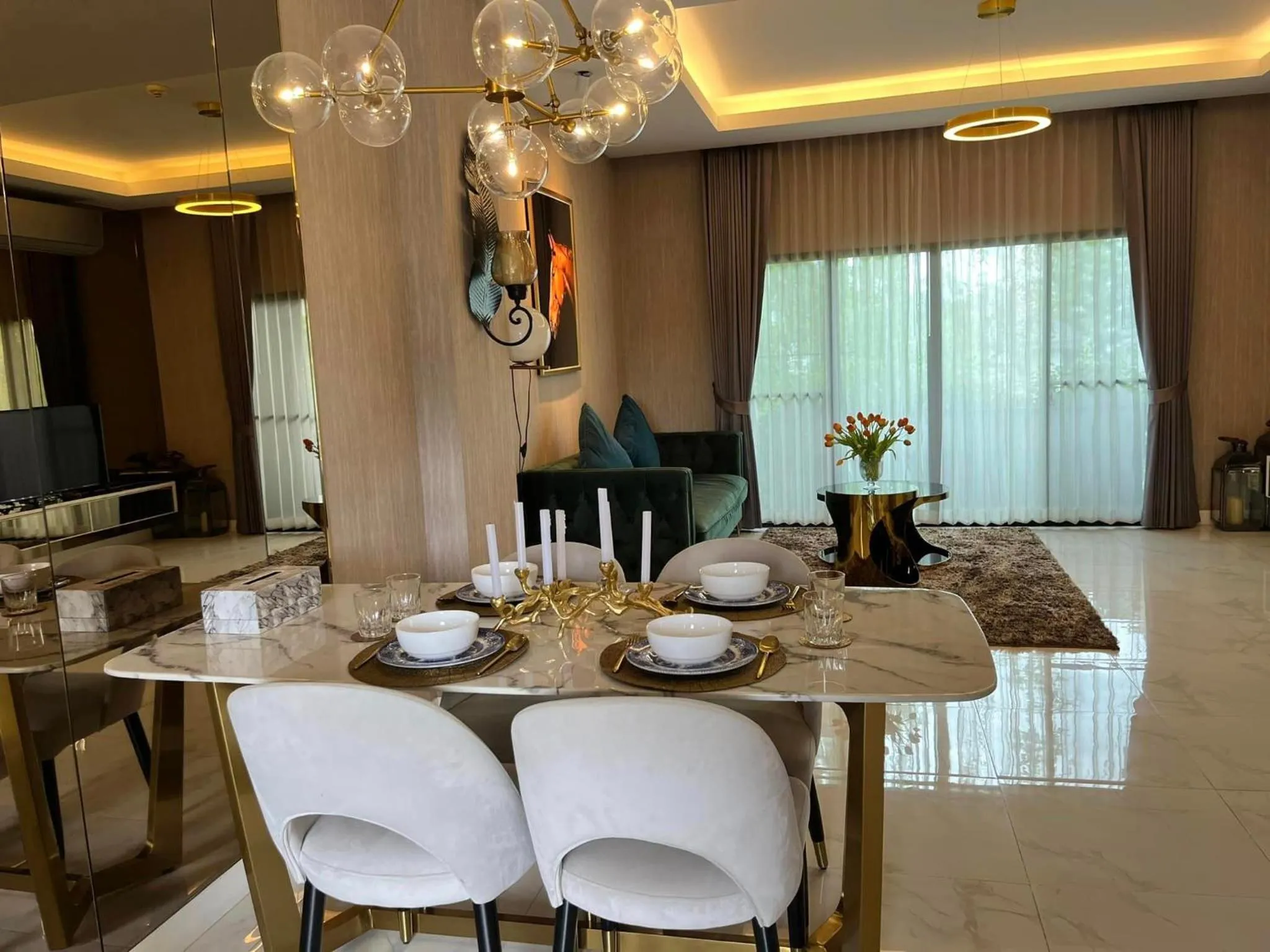 Dining area in THE NINE THASALA