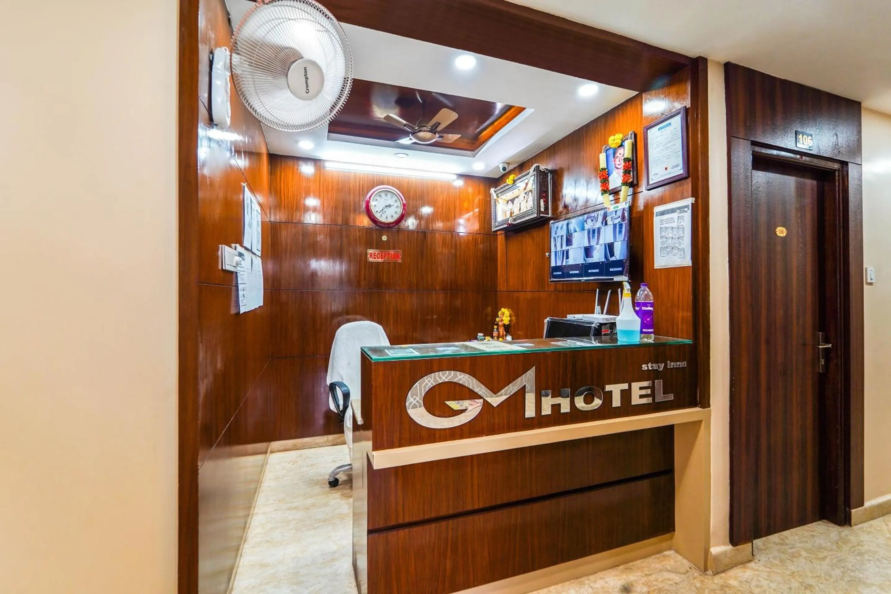 Lobby or reception in GM Hotel