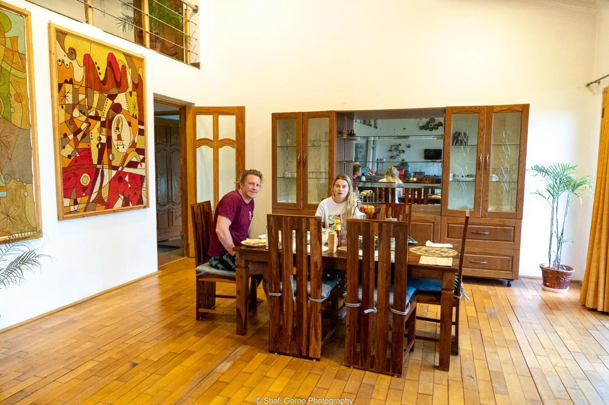 Dining area in Orania