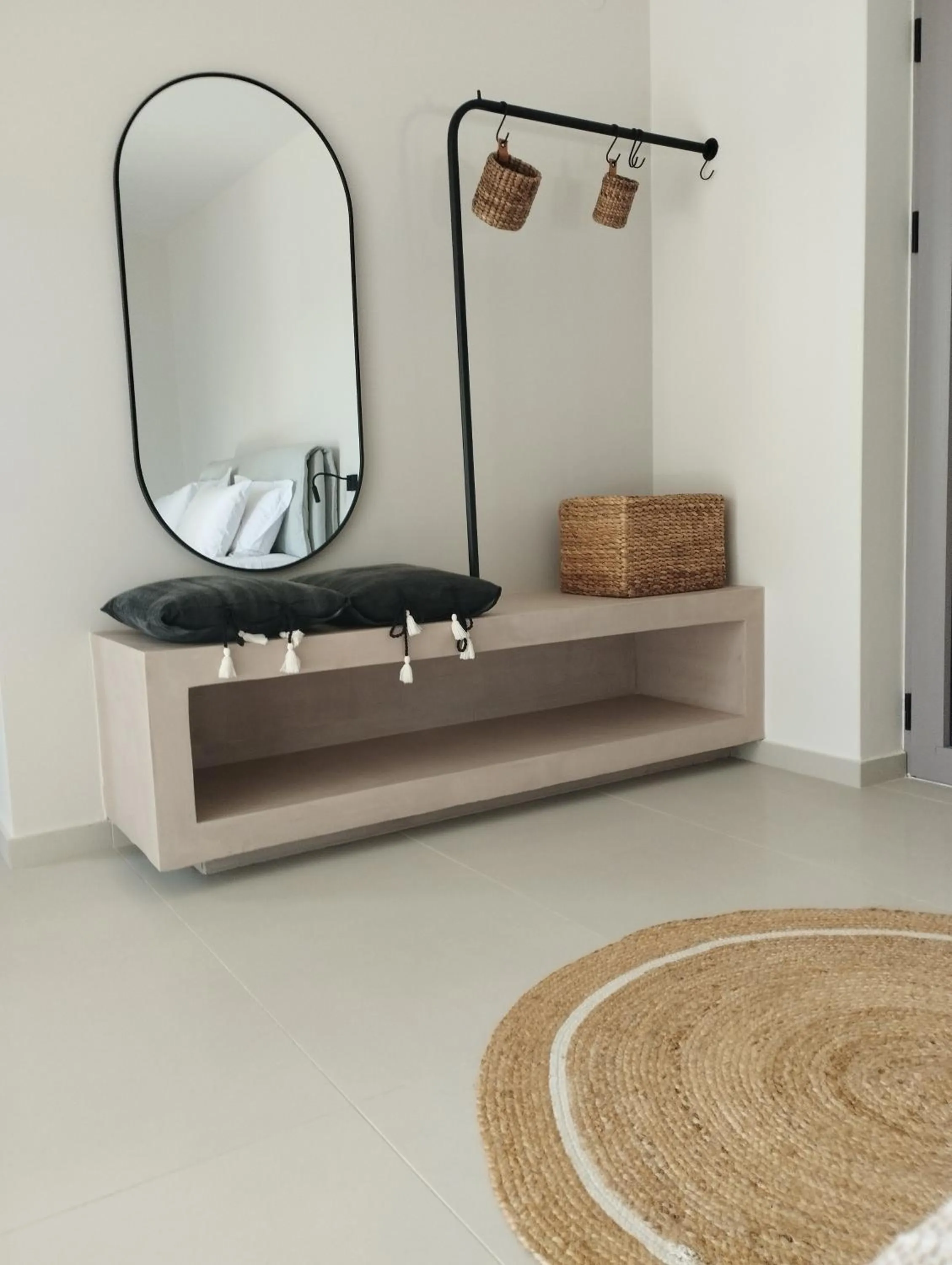 Seating area in Pnoe Eco Residences