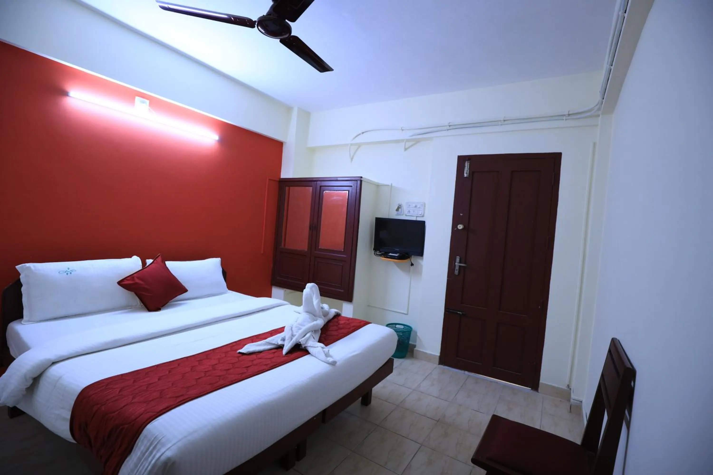 Bed in Hotel Gamas Inn