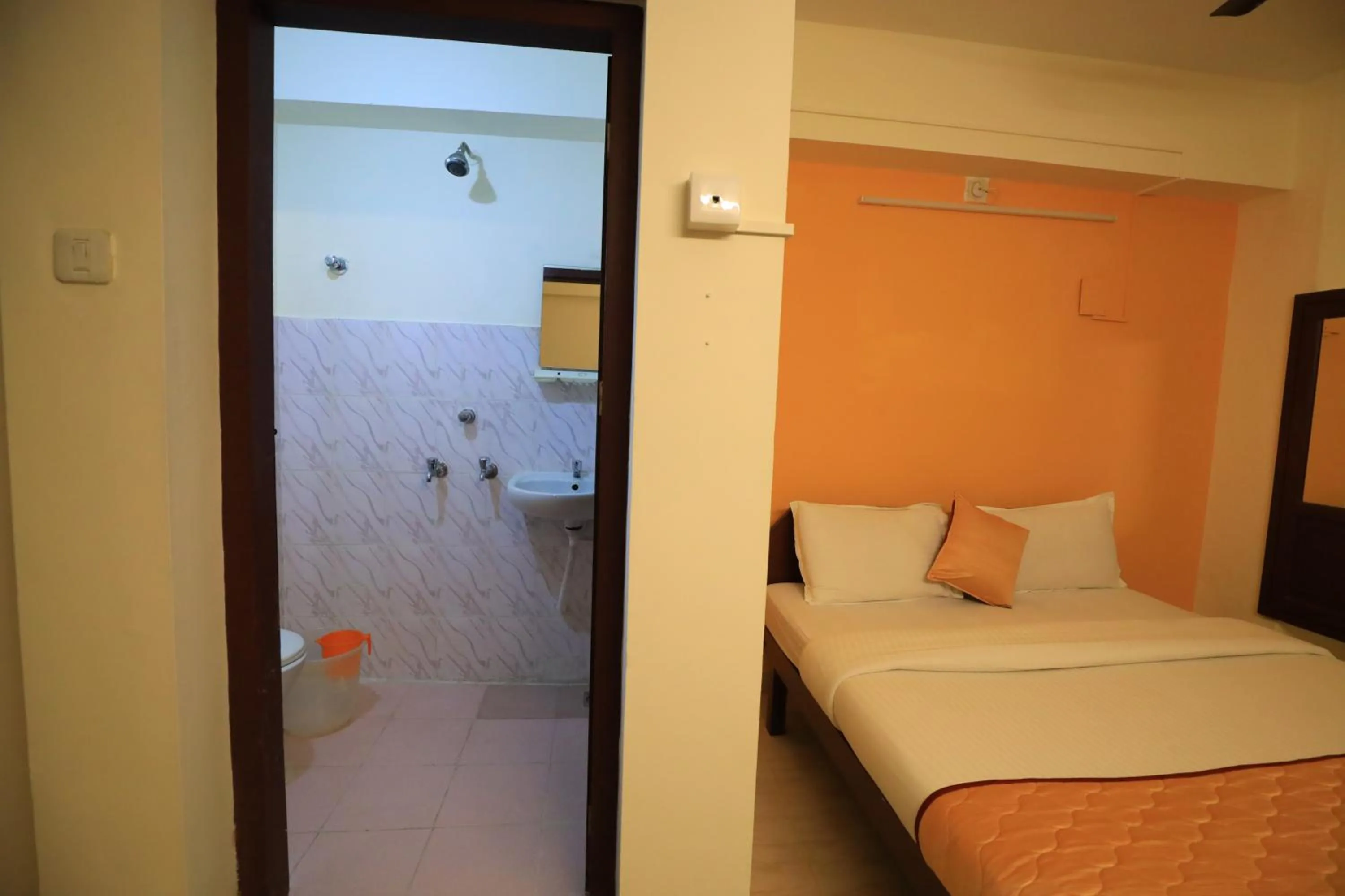 Bed in Hotel Gamas Inn