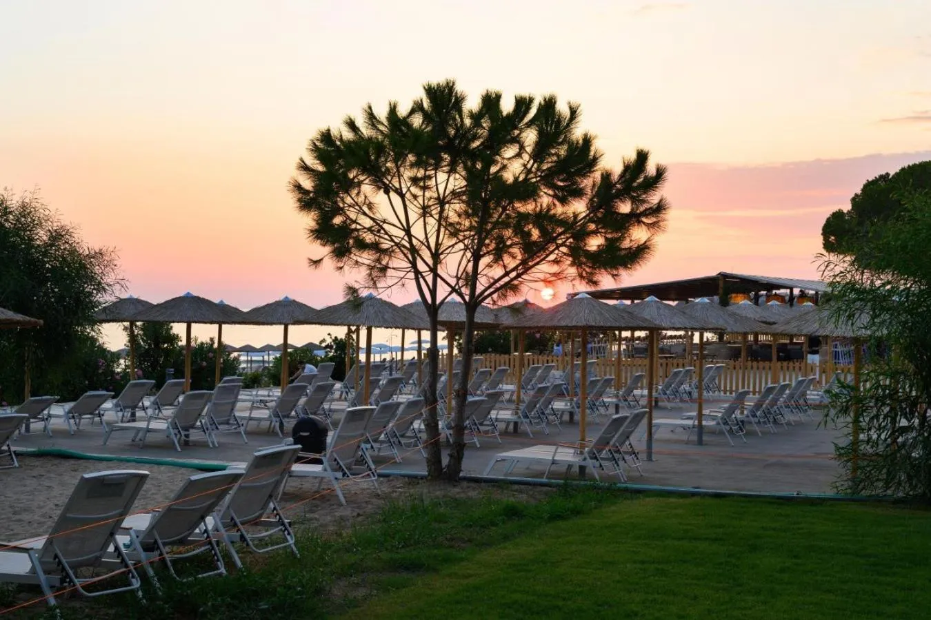 Pool view in Ninos Grand Beach Resort