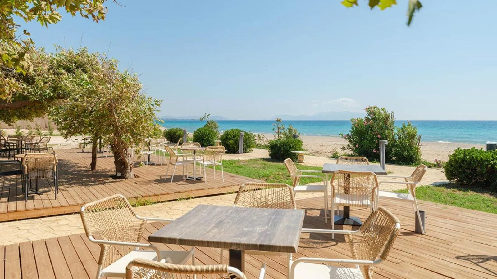 sunbed in Ninos Grand Beach Resort