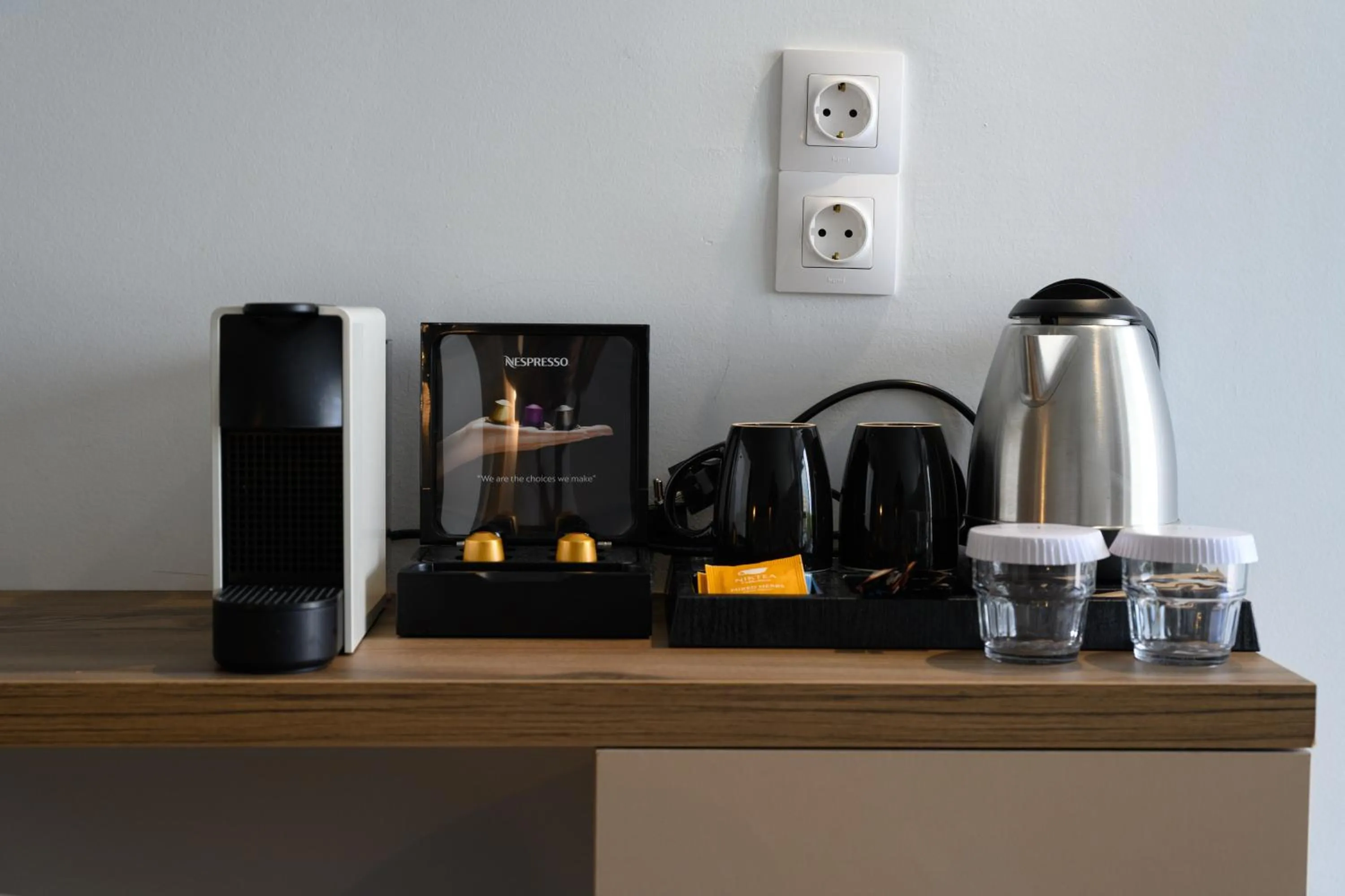Coffee/tea facilities in Ninos Grand Beach Resort