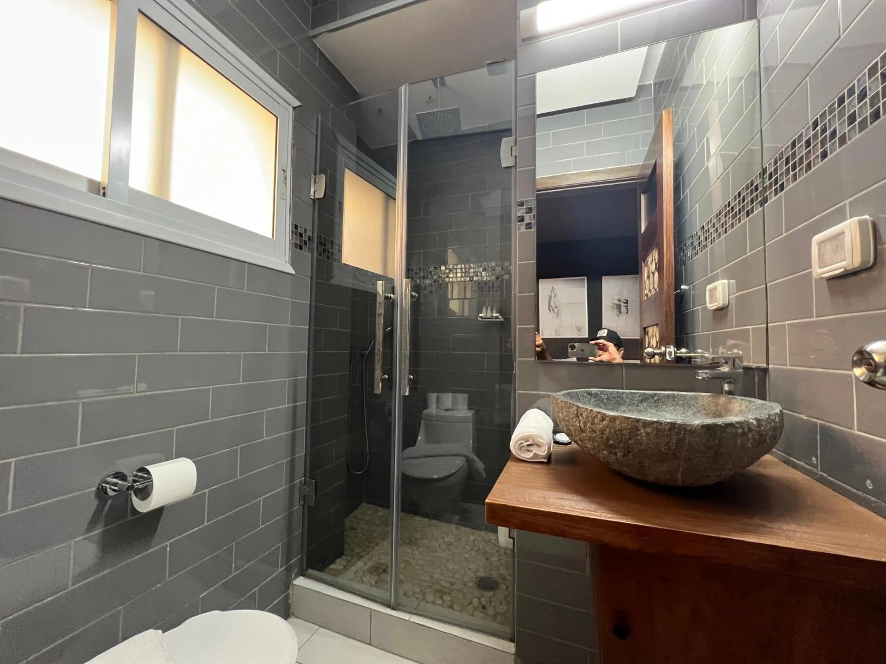 Bathroom in Beer Garden Hotel