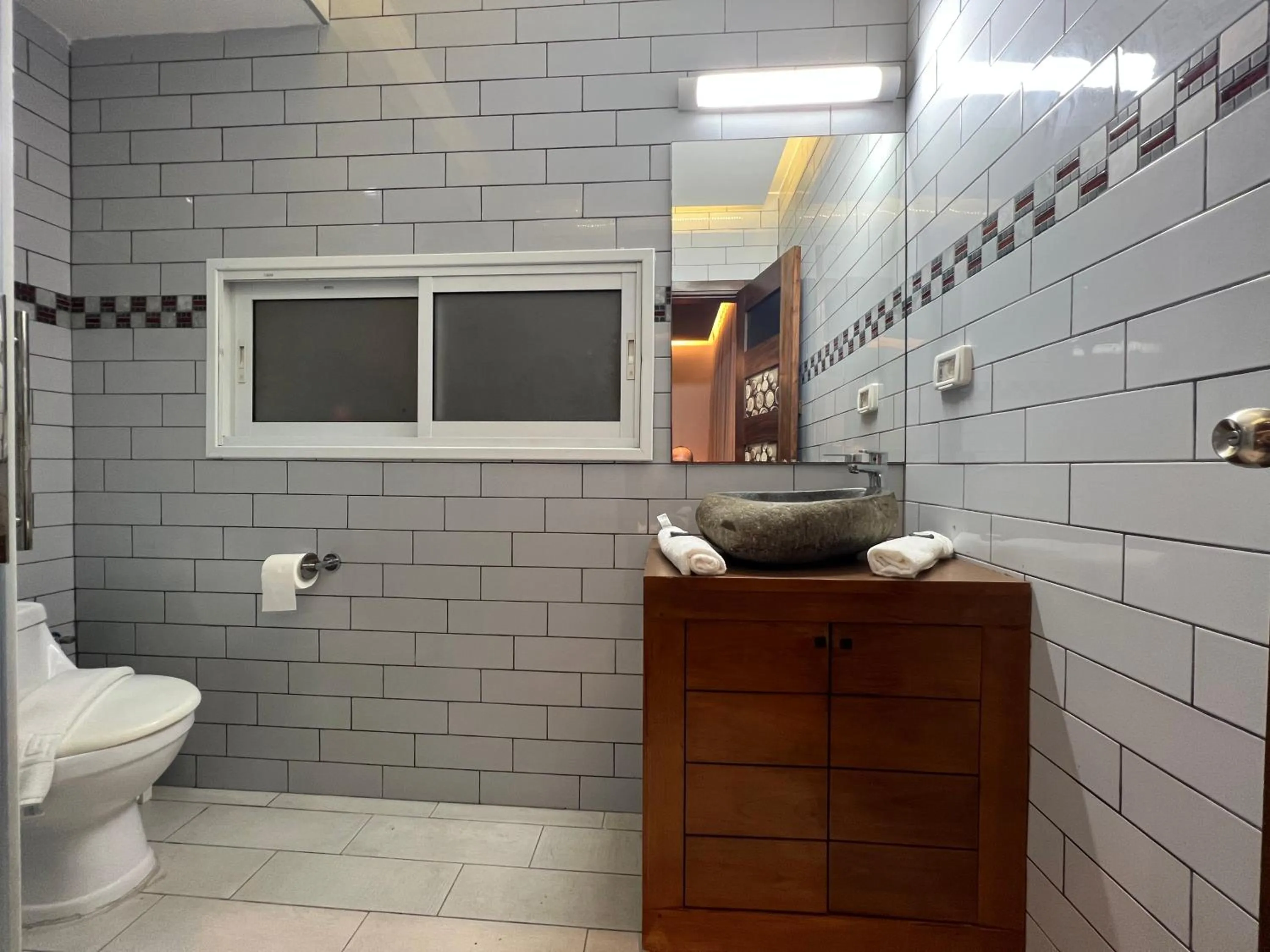 Bathroom in Beer Garden Hotel