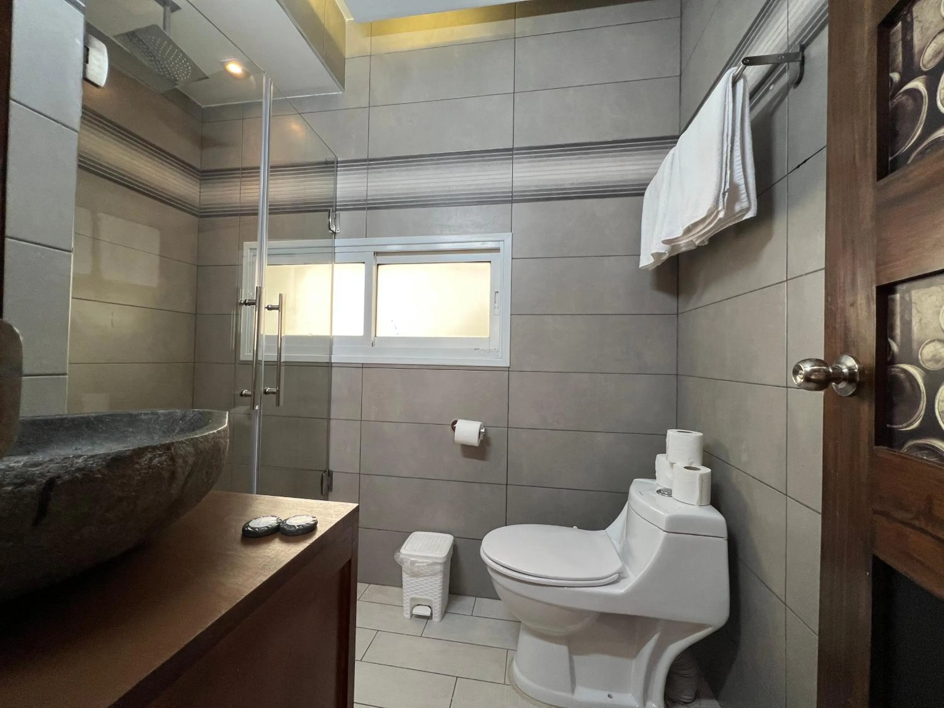 Bathroom in Beer Garden Hotel