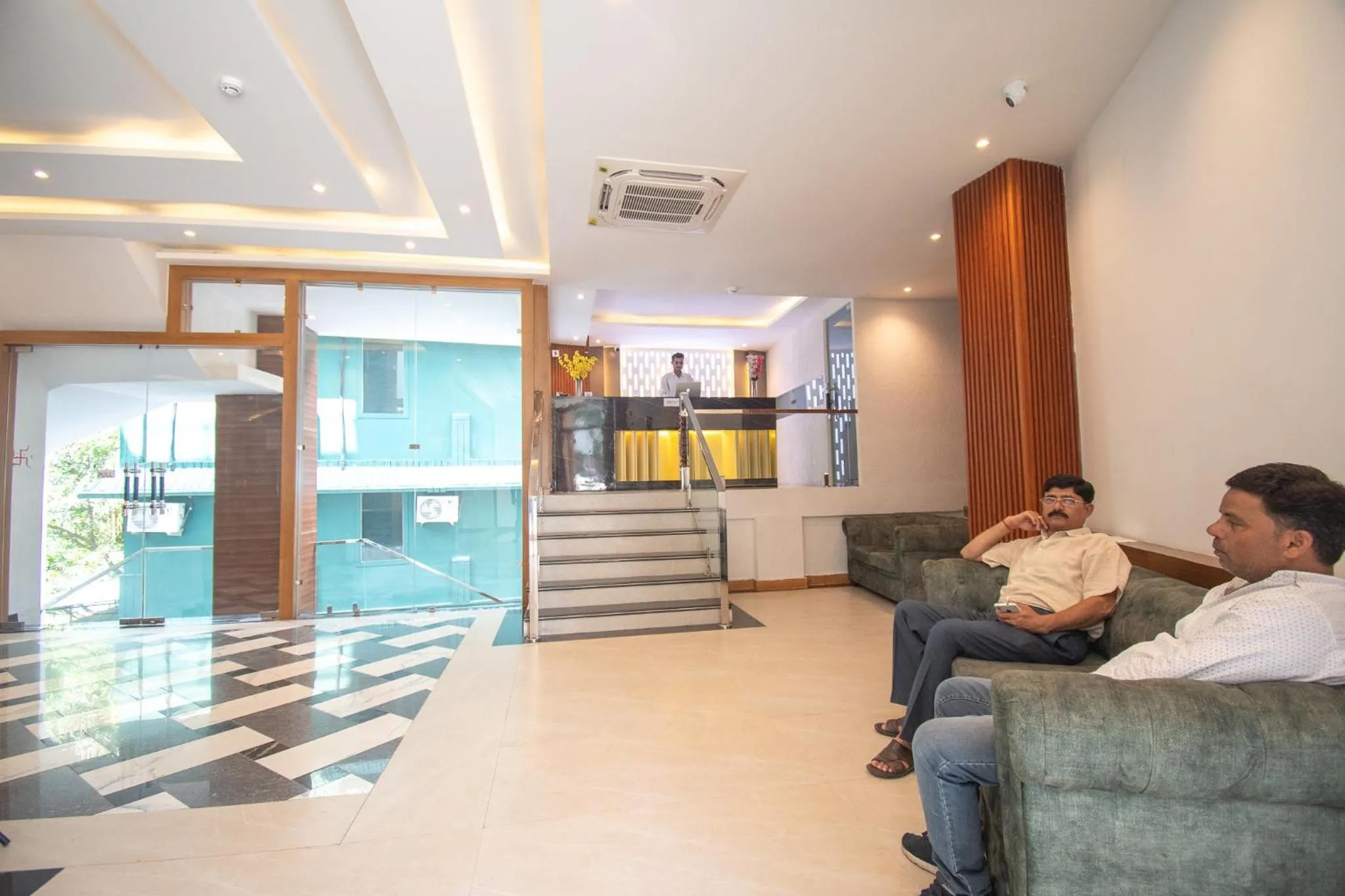Lobby or reception in Hotel JP Hills Rishikesh