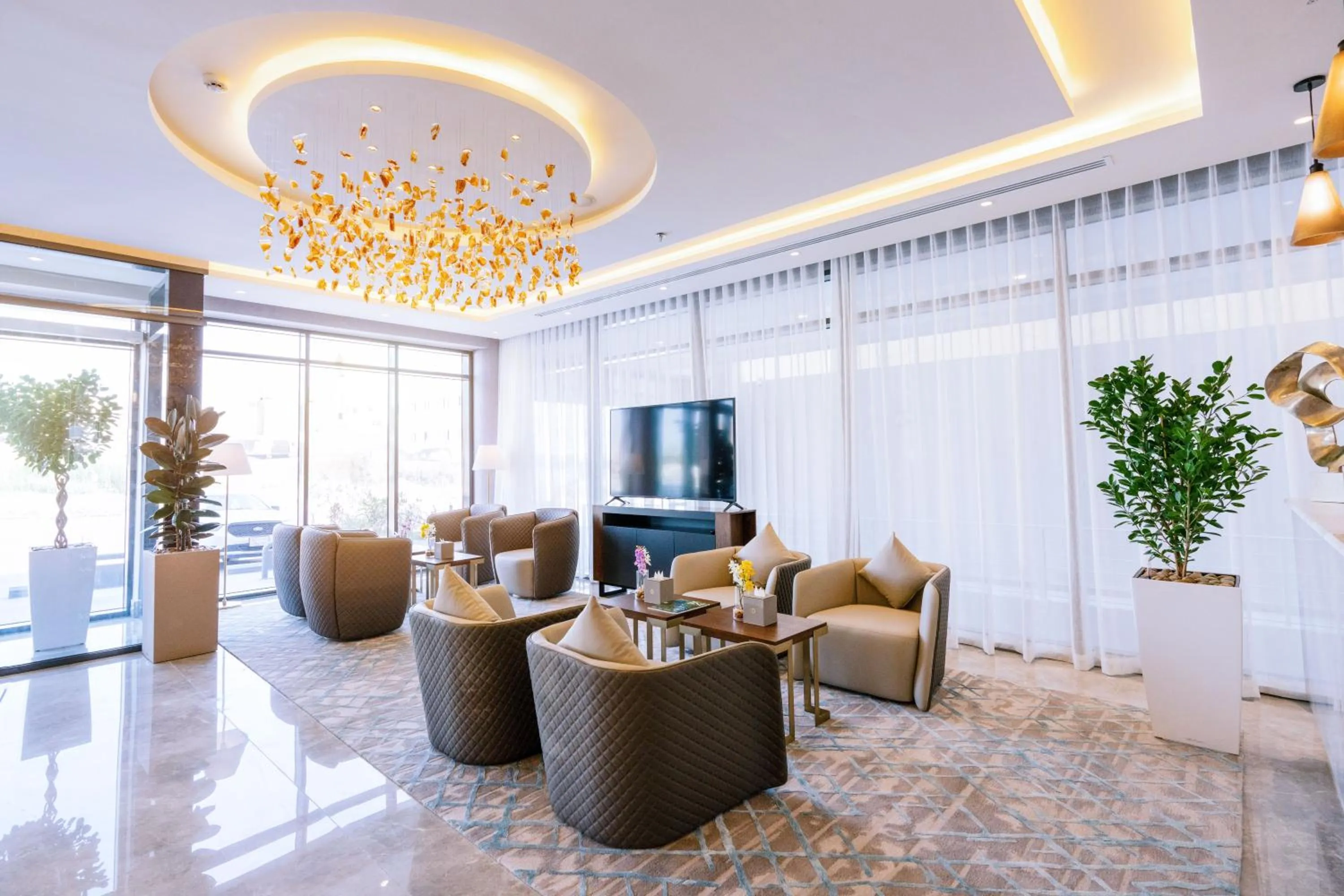 Seating area in IRIS Inn Narjis Riyadh