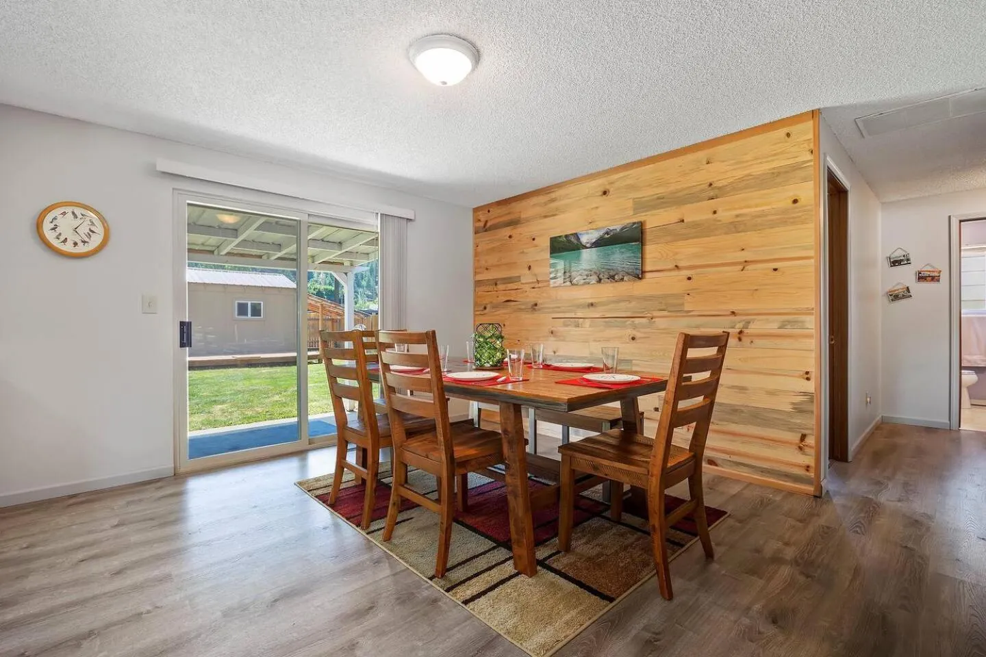 Dining area in The Brick House, Kellogg ID