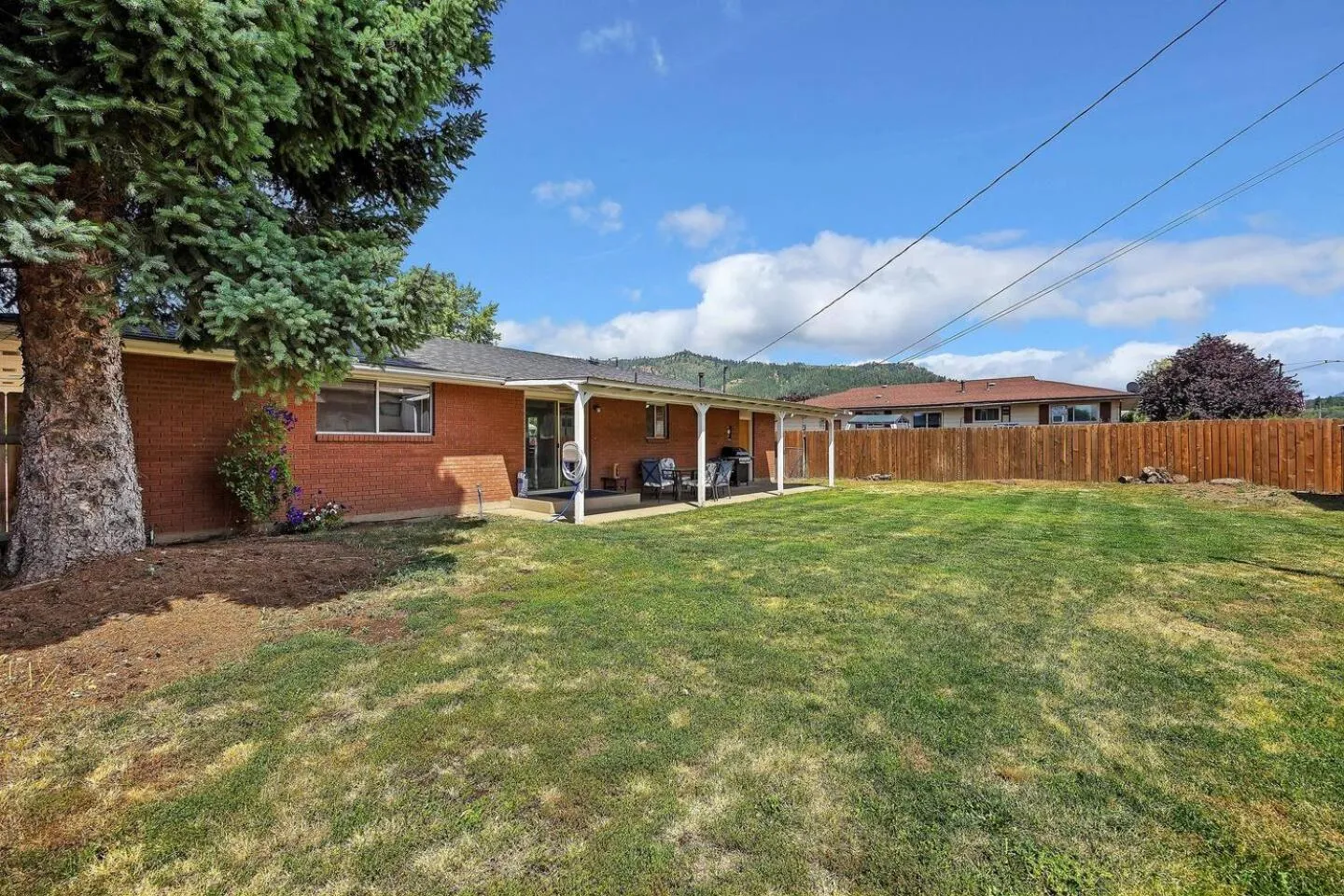 Patio in The Brick House, Kellogg ID