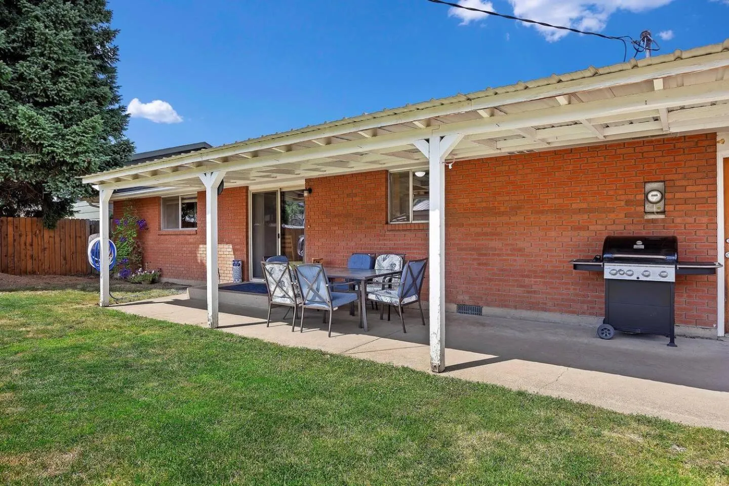 Patio in The Brick House, Kellogg ID