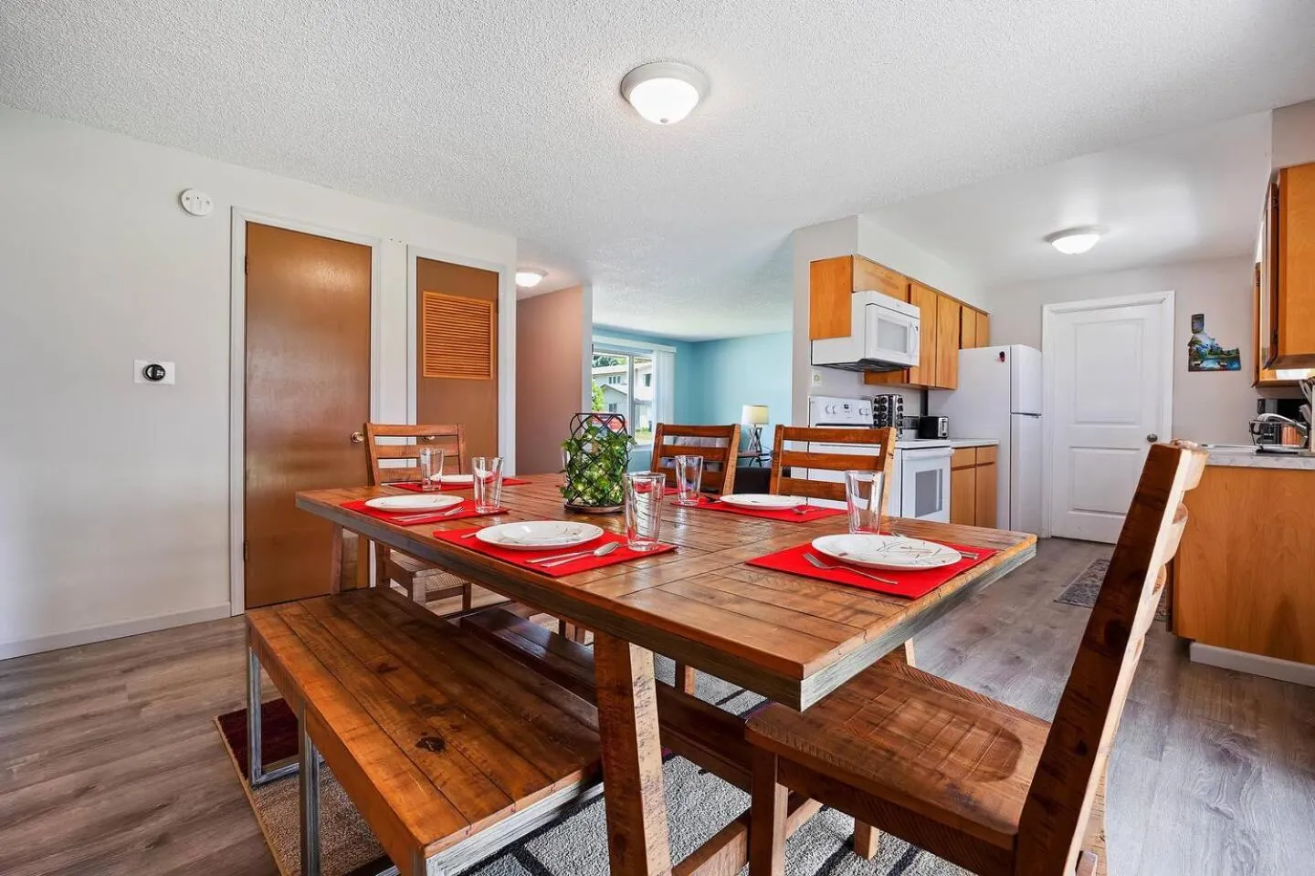 Dining area in The Brick House, Kellogg ID