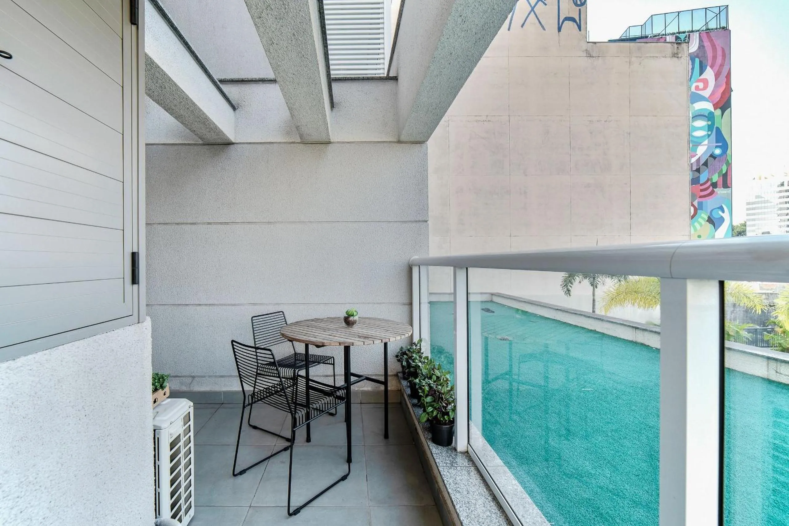 View (from property/room) in Homelike by Viva - Apartamentos completos em Pinheiros a uma quadra da Faria Lima