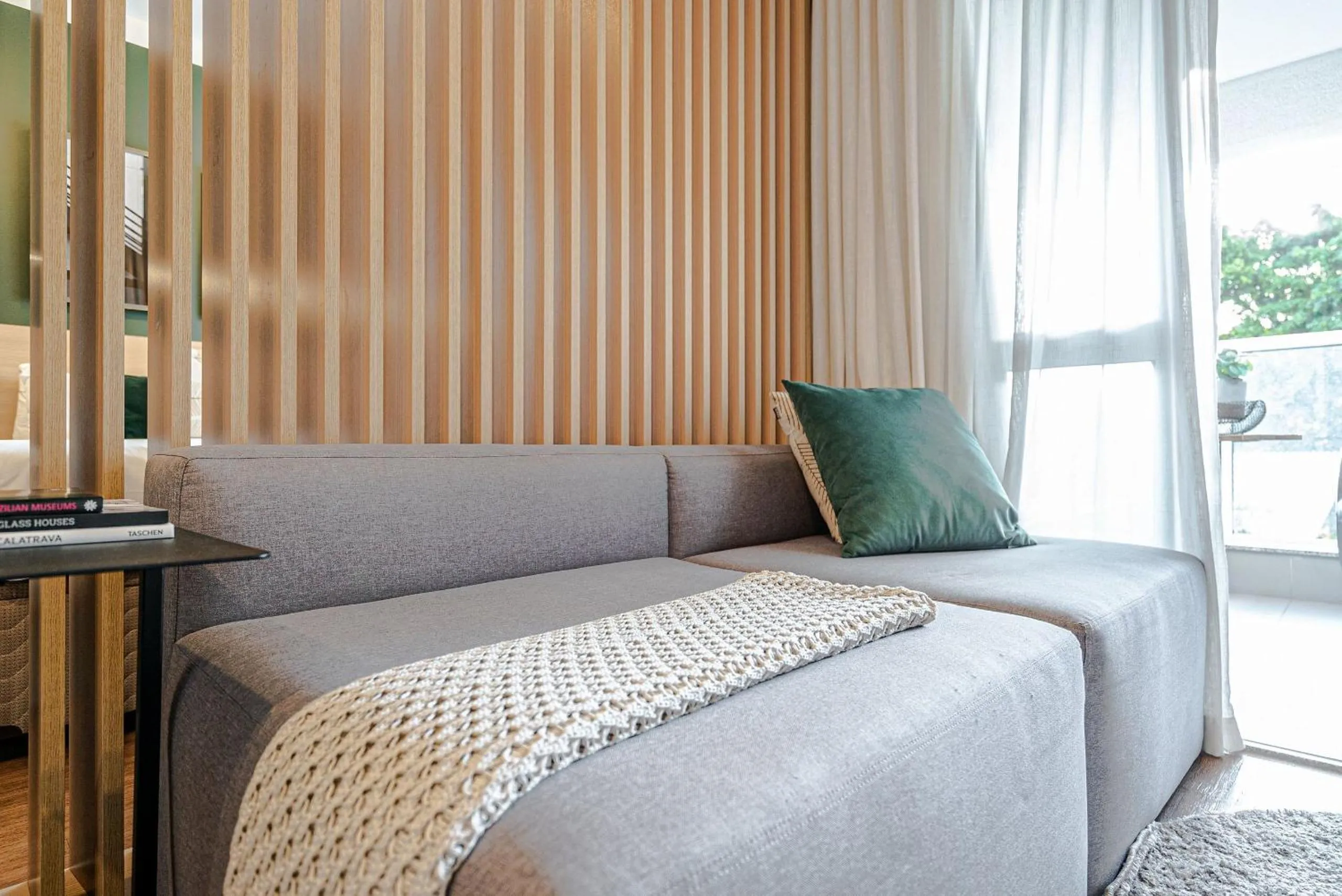 Photo of the whole room, Bed in Homelike by Viva - Apartamentos completos em Pinheiros a uma quadra da Faria Lima