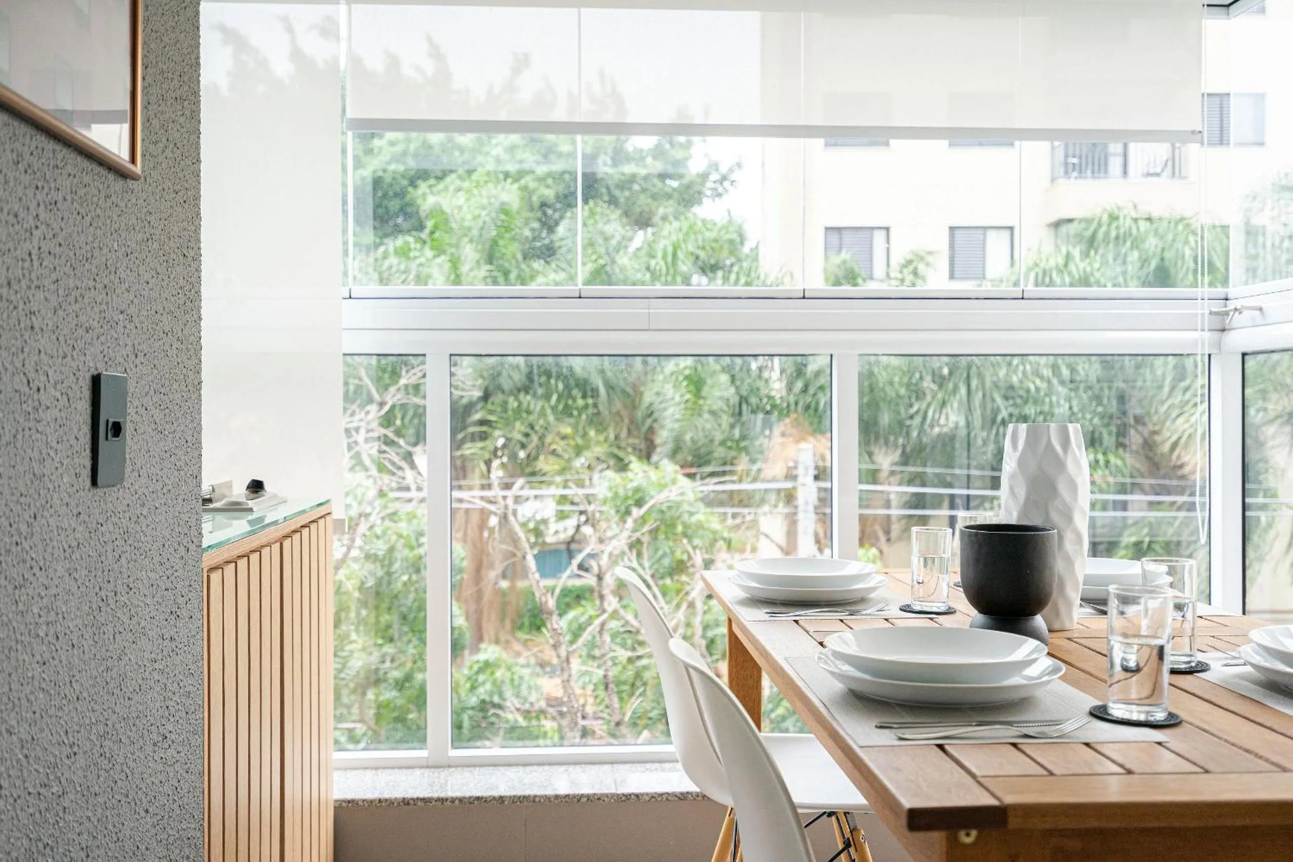 Garden in Homelike by Viva - Apartamentos completos em Pinheiros a uma quadra da Faria Lima