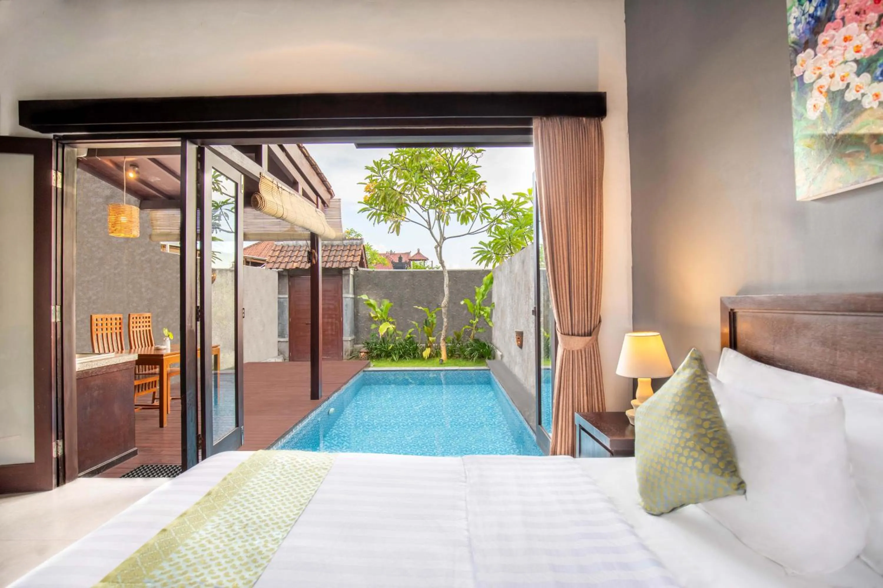 Bed in ME Villa Pererenan