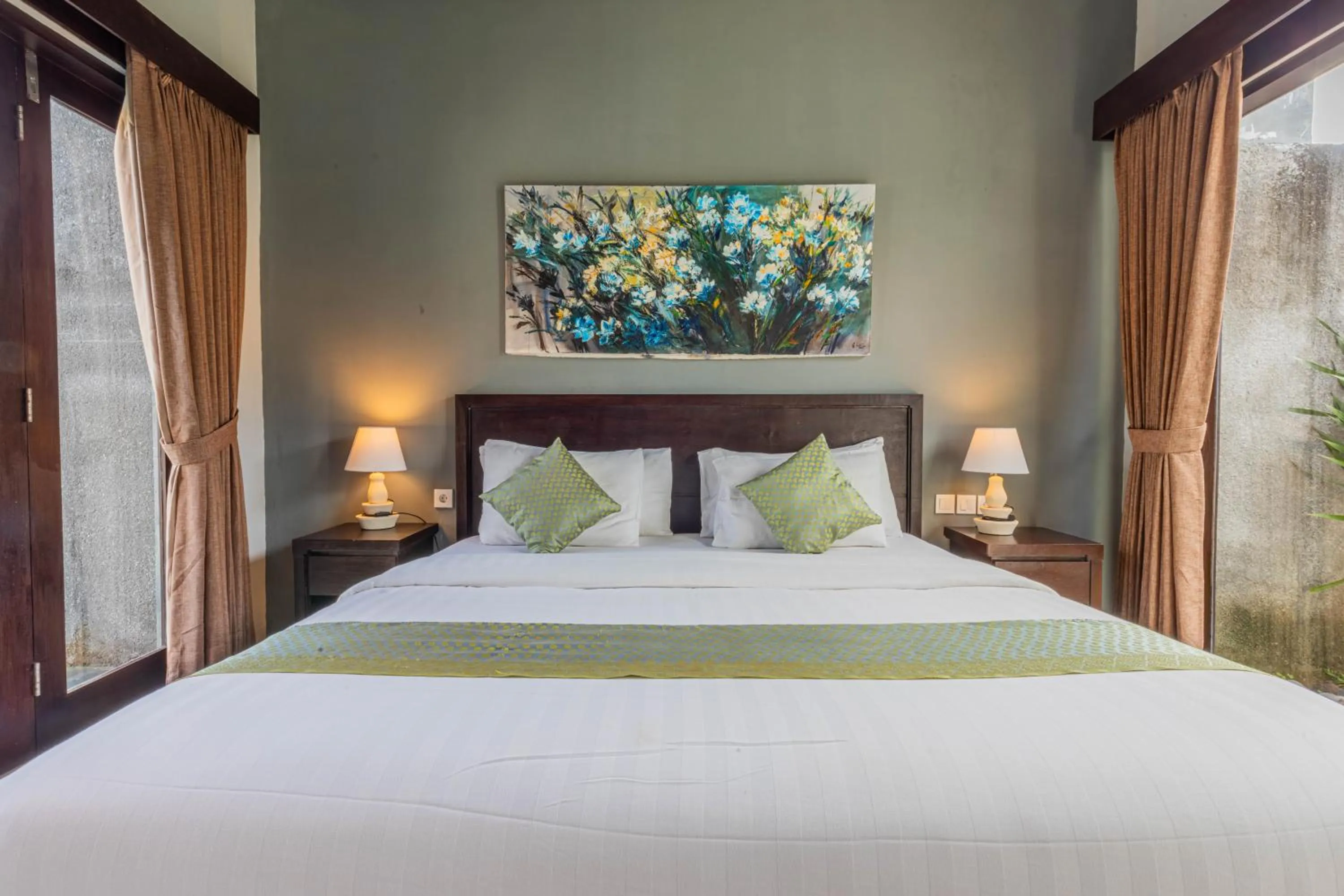 Bed in ME Villa Pererenan