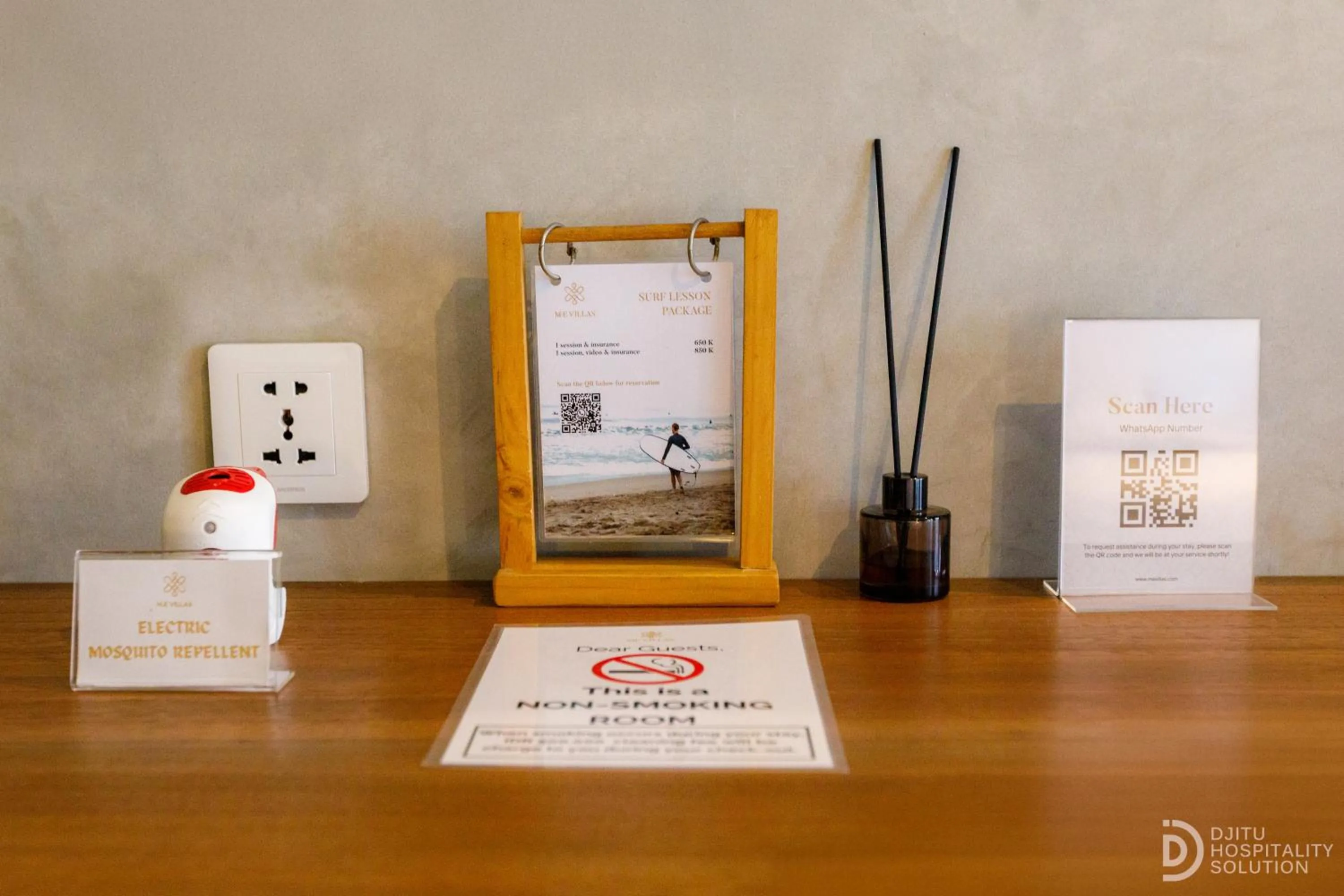 Area and facilities in ME Villa Pererenan