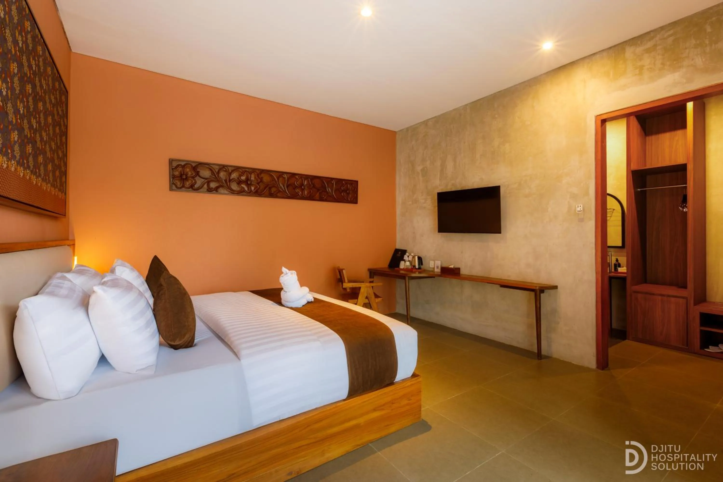 Bed in ME Villa Pererenan