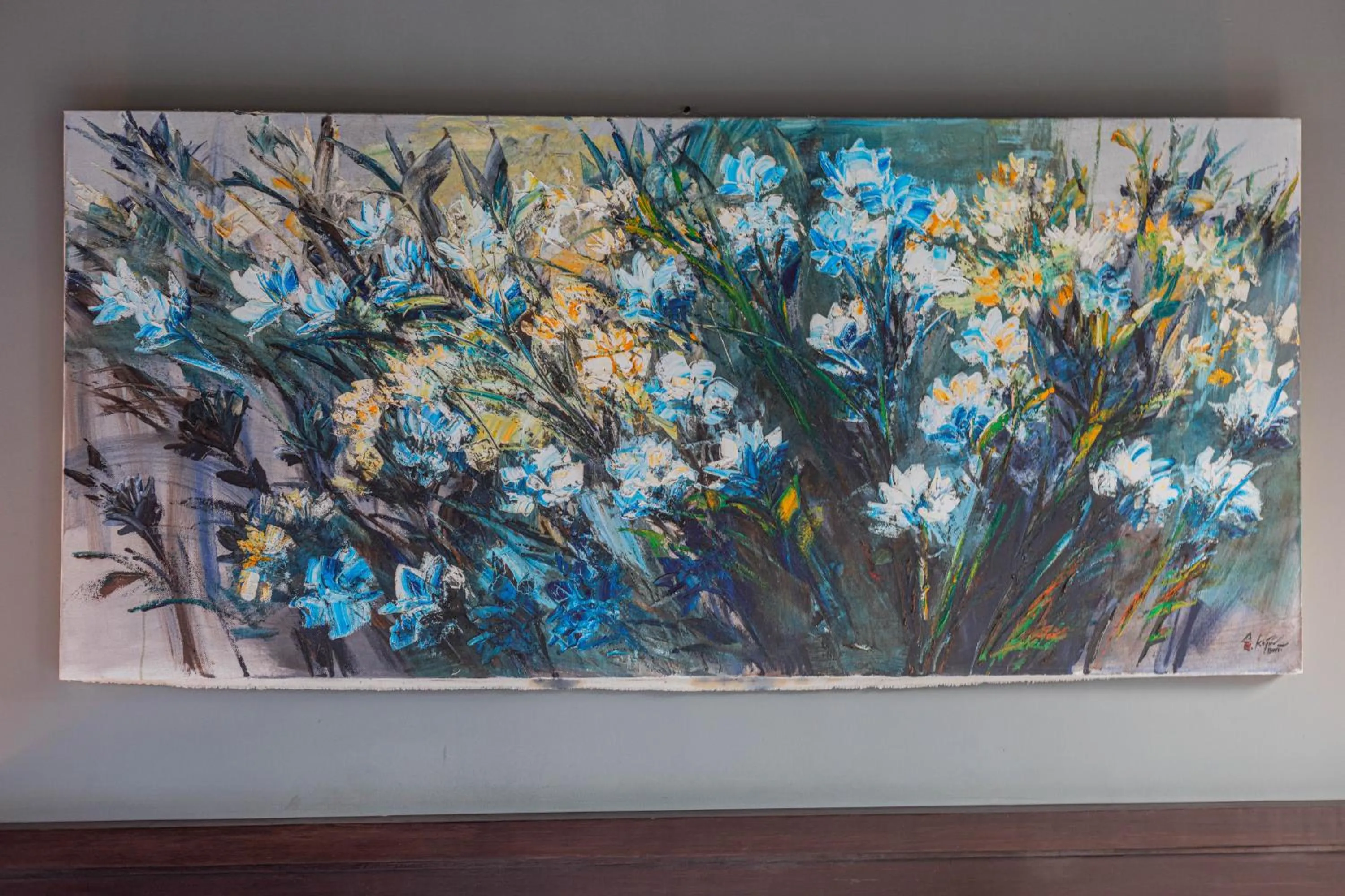 Decorative detail in ME Villa Pererenan