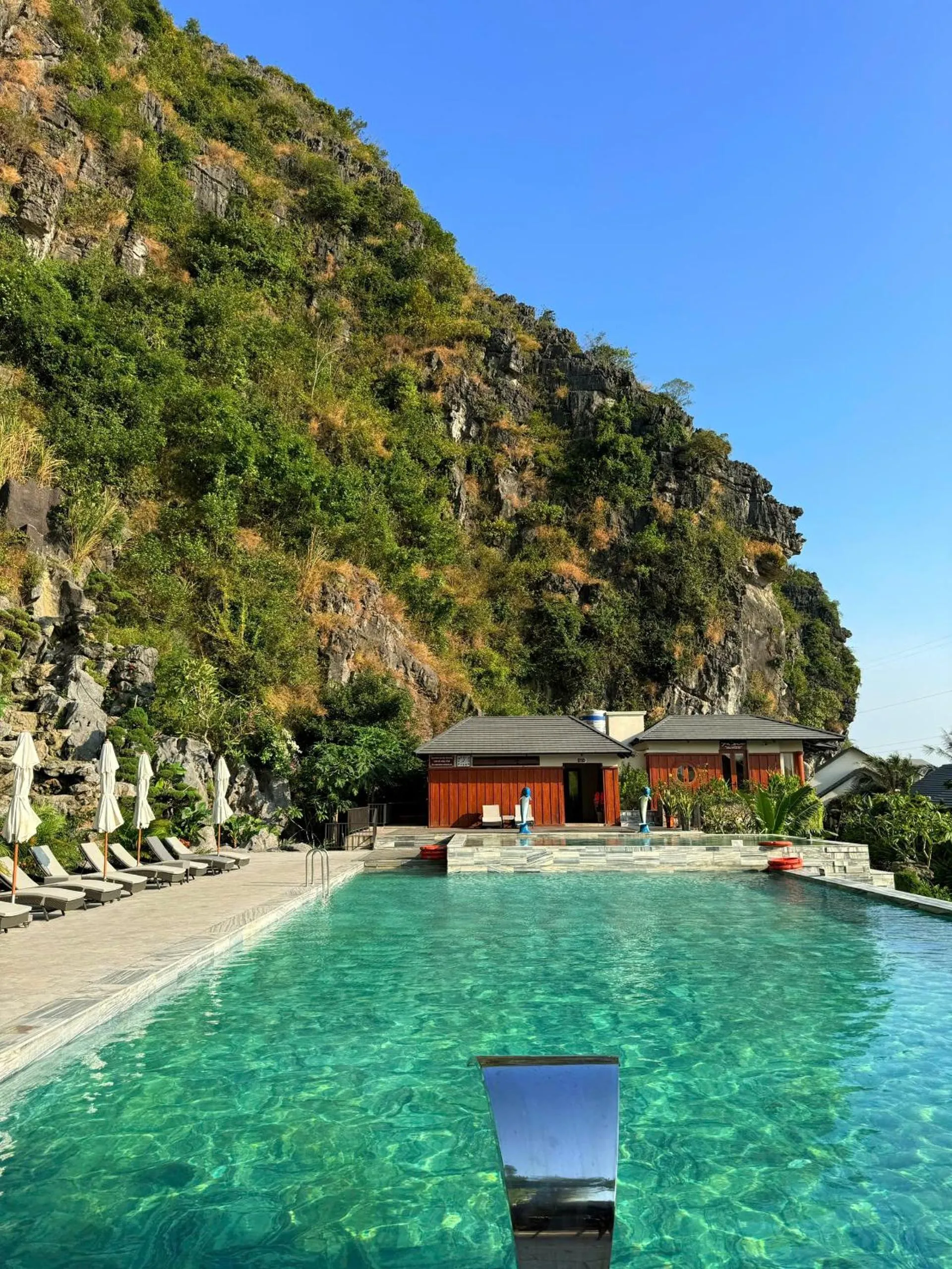 Swimming pool in Athena Premier Resort Ninh Bình