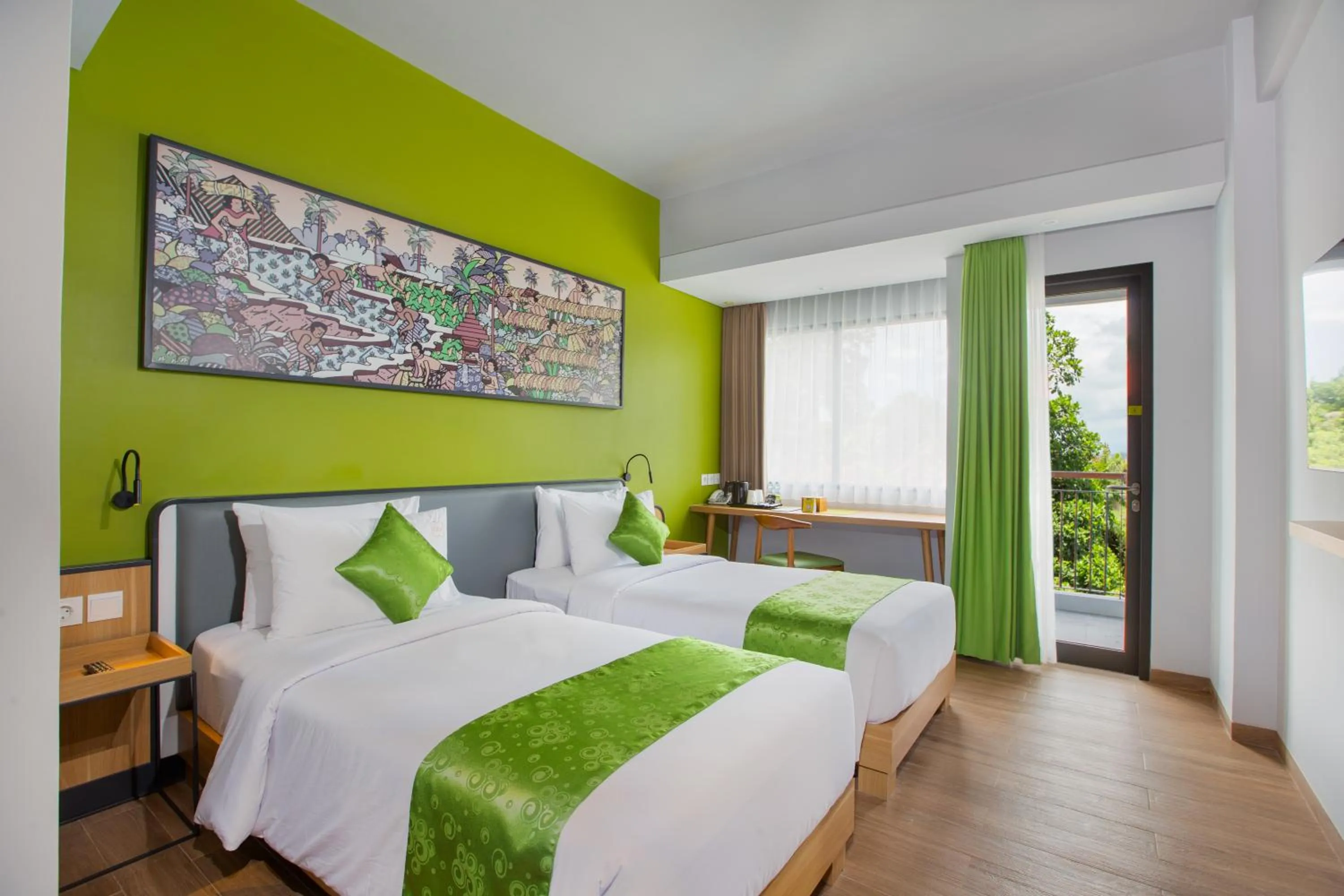 Bedroom, Bed in RV Hotel Gianyar