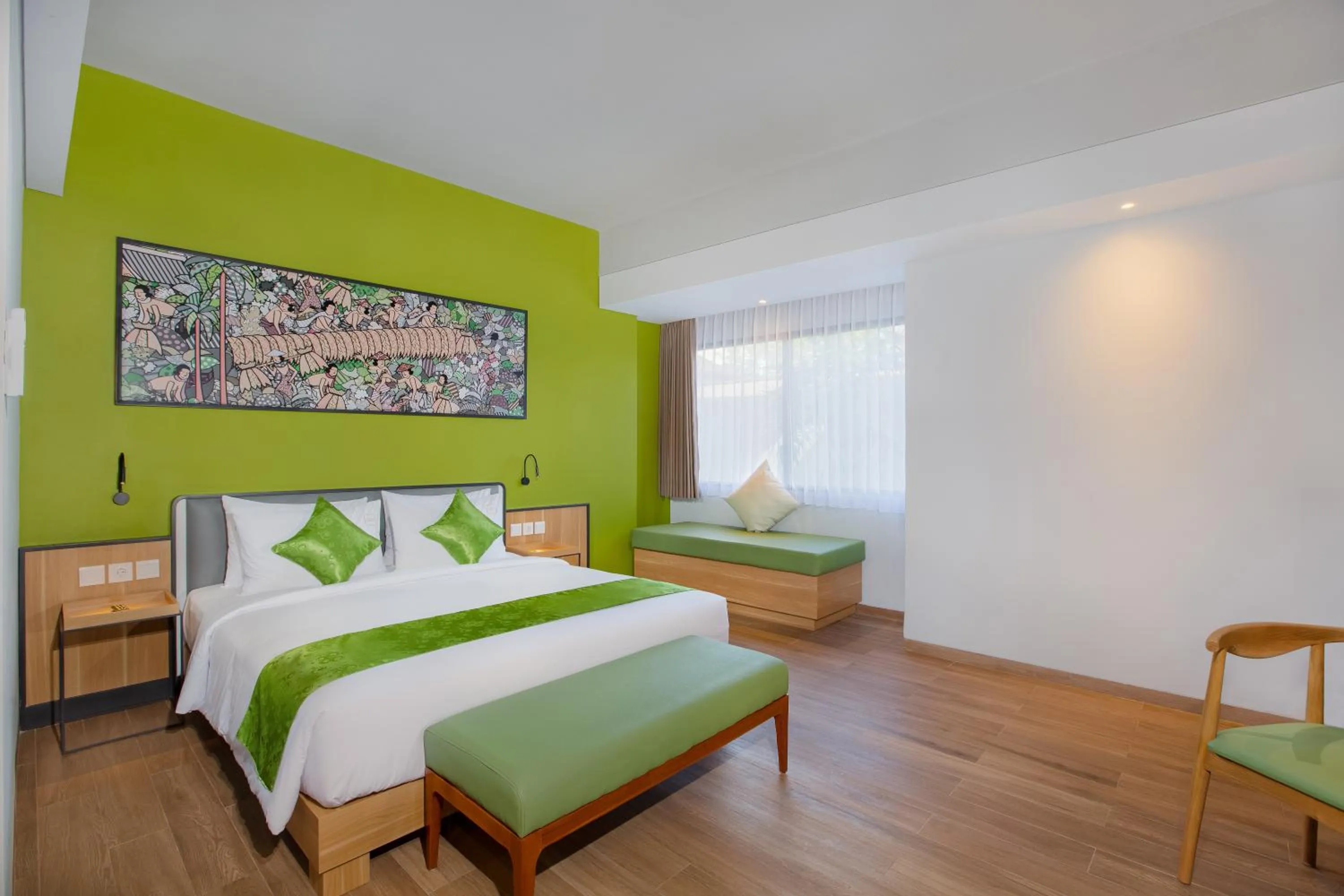 Bedroom, Bed in RV Hotel Gianyar