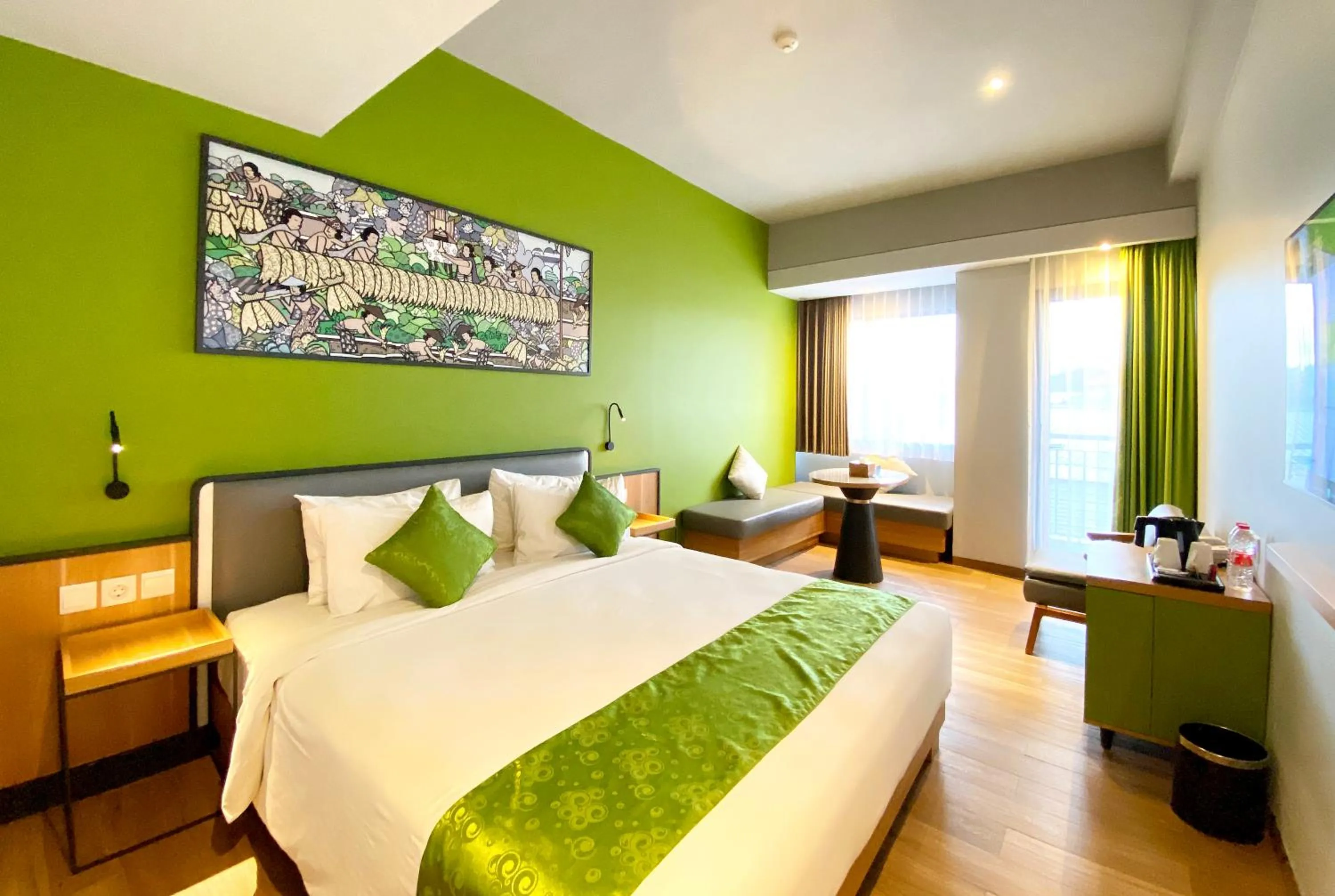 Bedroom, Bed in RV Hotel Gianyar