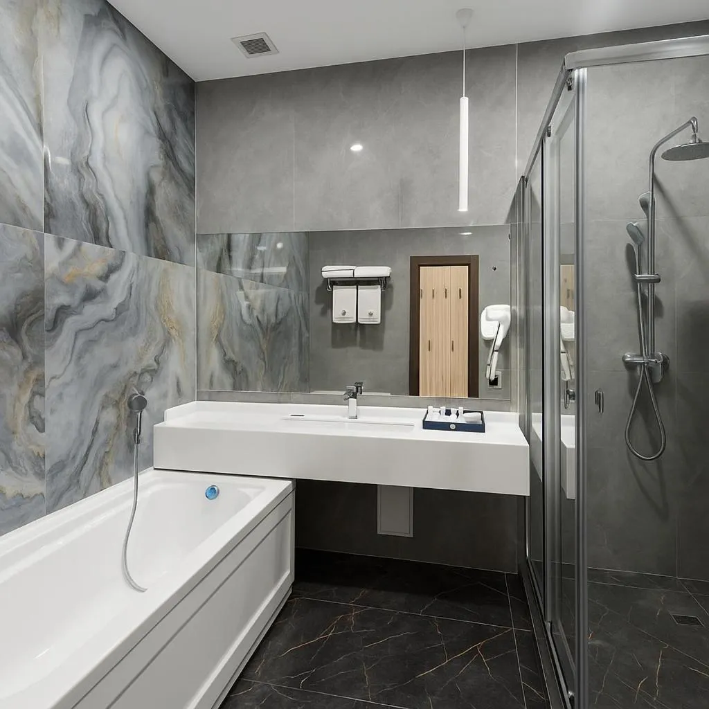 Shower in Tauke Khan Plaza