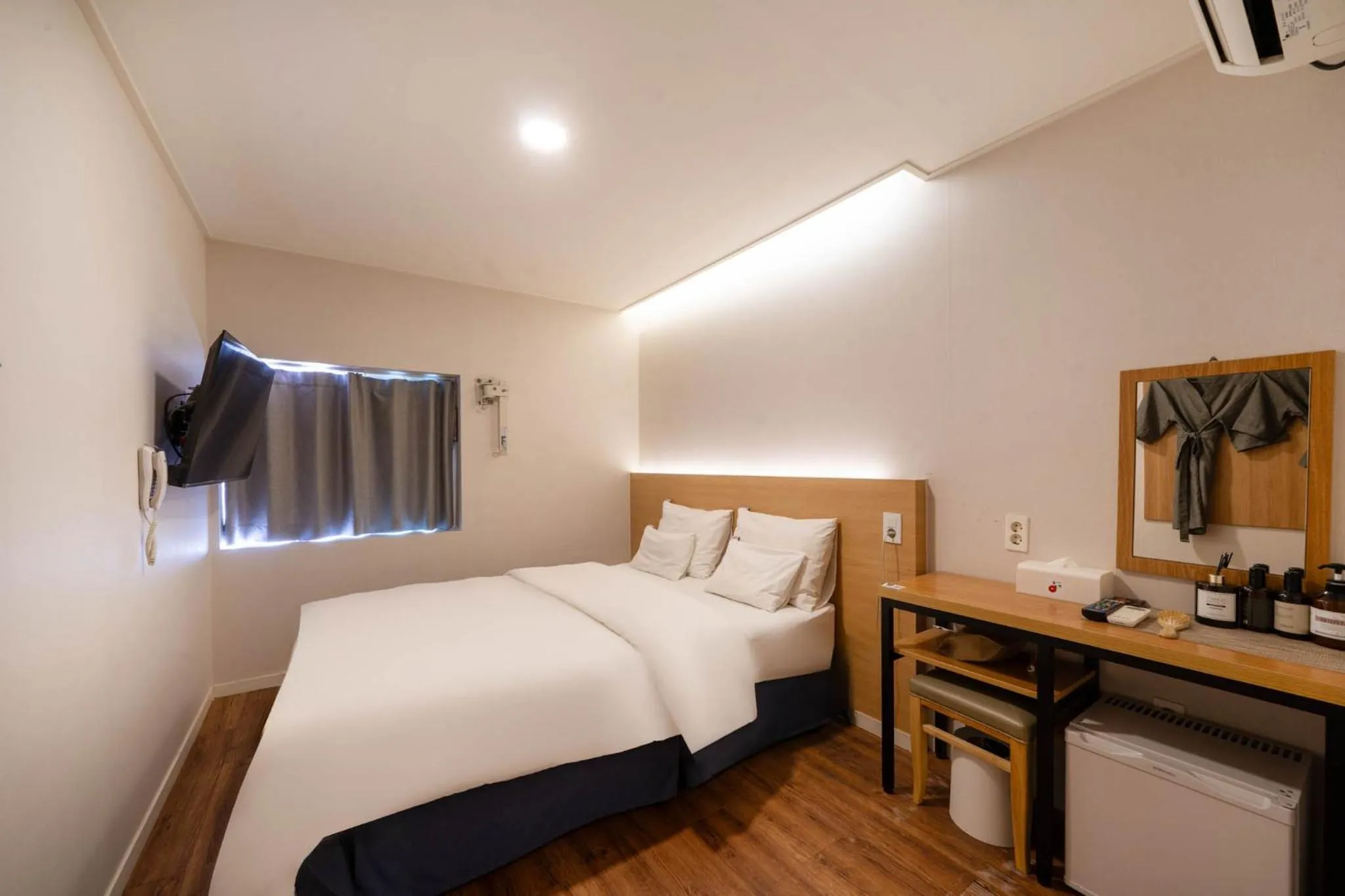 Bed in Haeundae Dongbeck Hotel