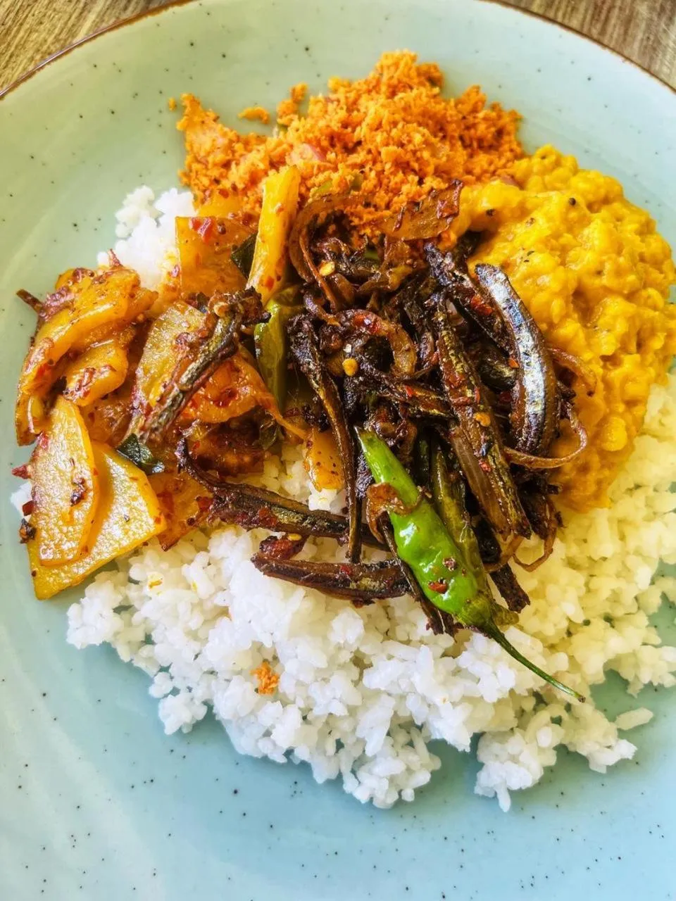 Food and drinks in Esperanza Beach Mawella