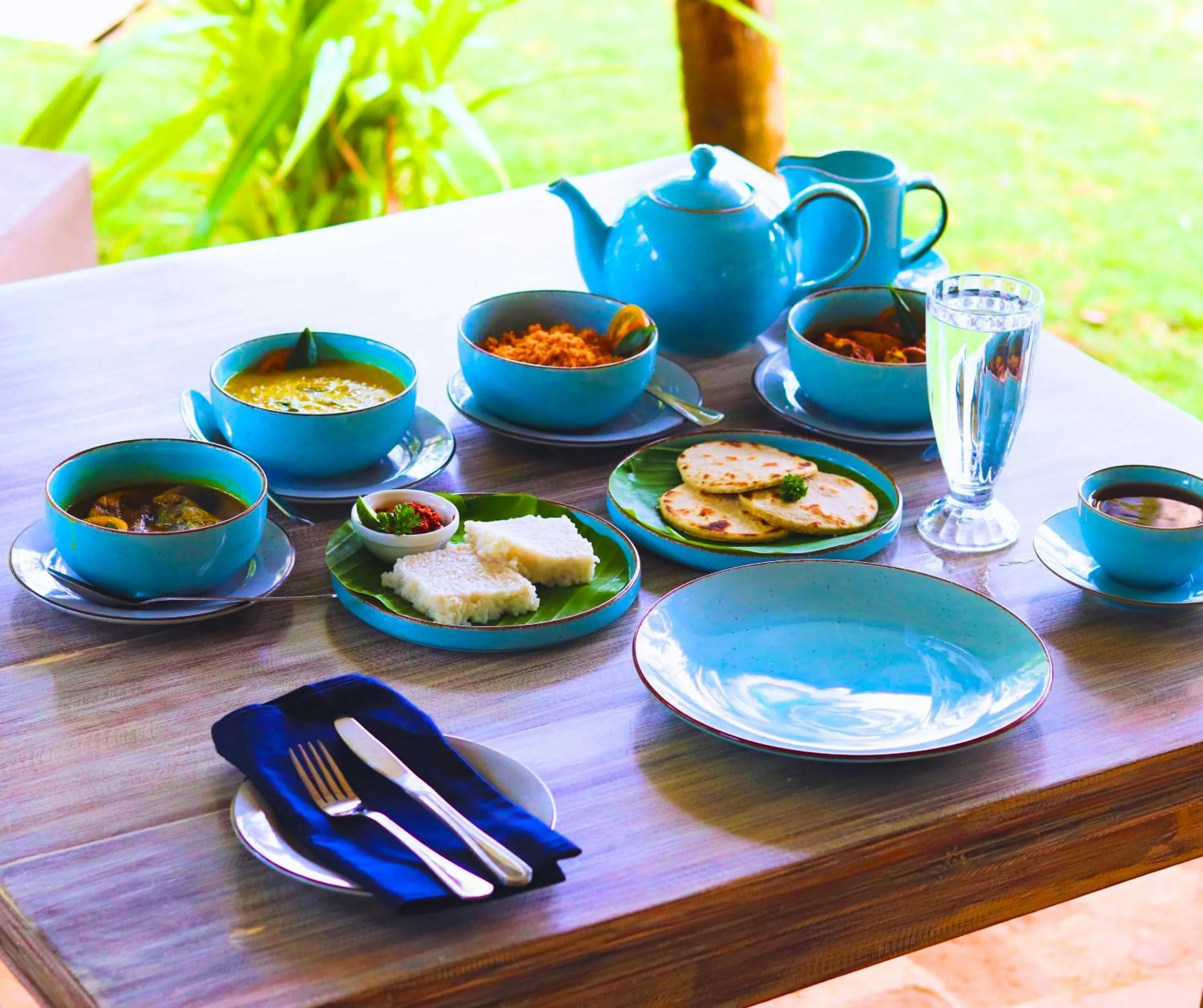 Breakfast in Esperanza Beach Mawella