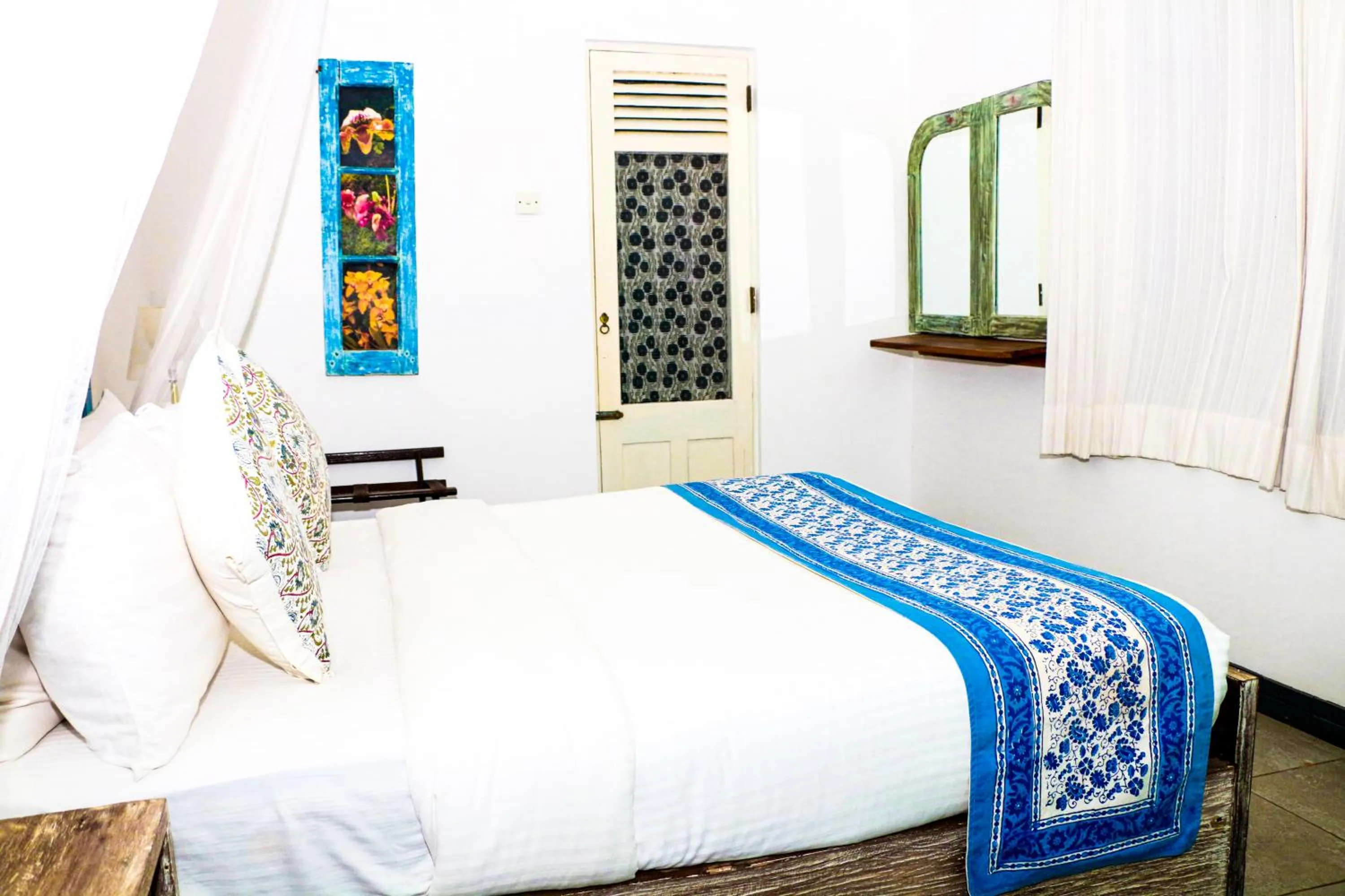 Bedroom, Bed in Esperanza Beach Mawella