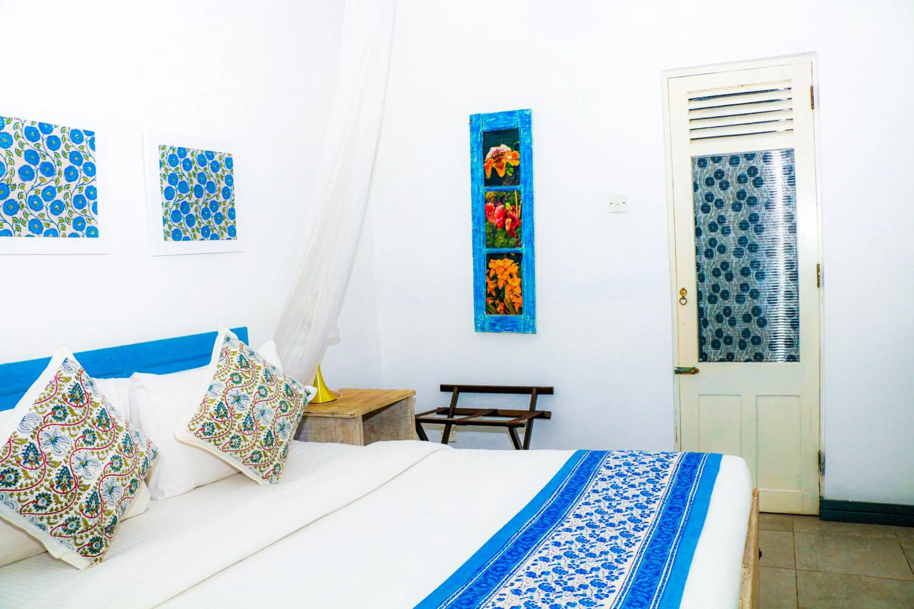 Bedroom, Bed in Esperanza Beach Mawella