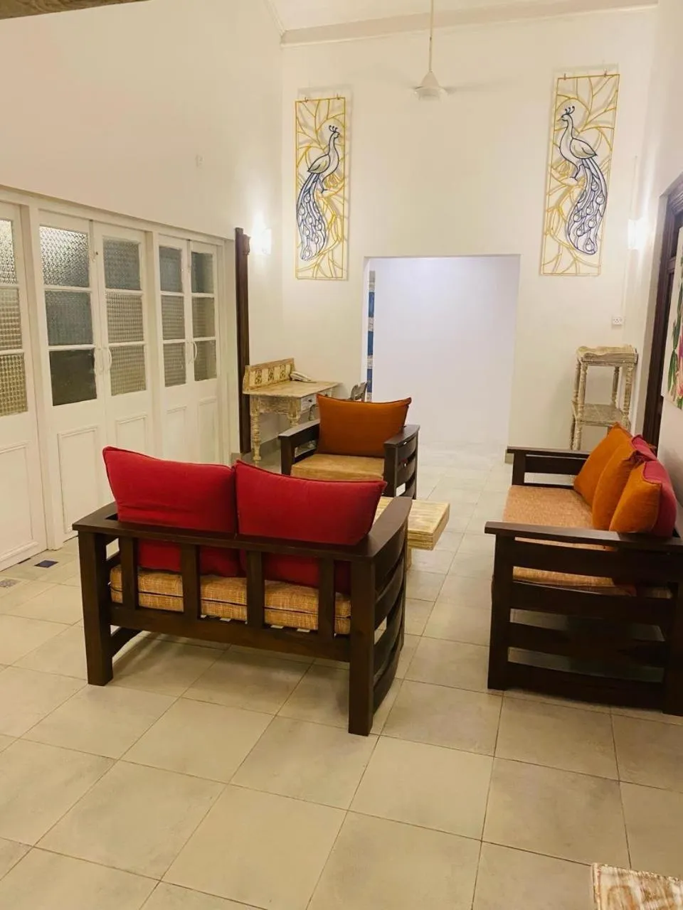 Living room in Esperanza Beach Mawella